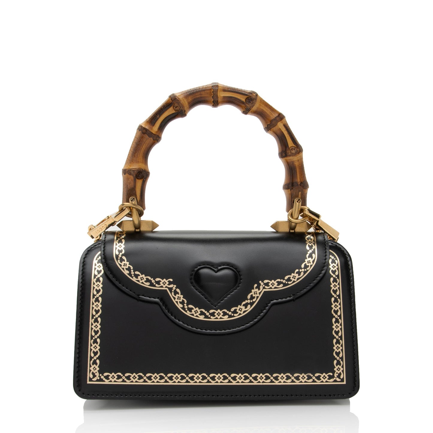 Gucci Leather Top Handle Shoulder Bag
