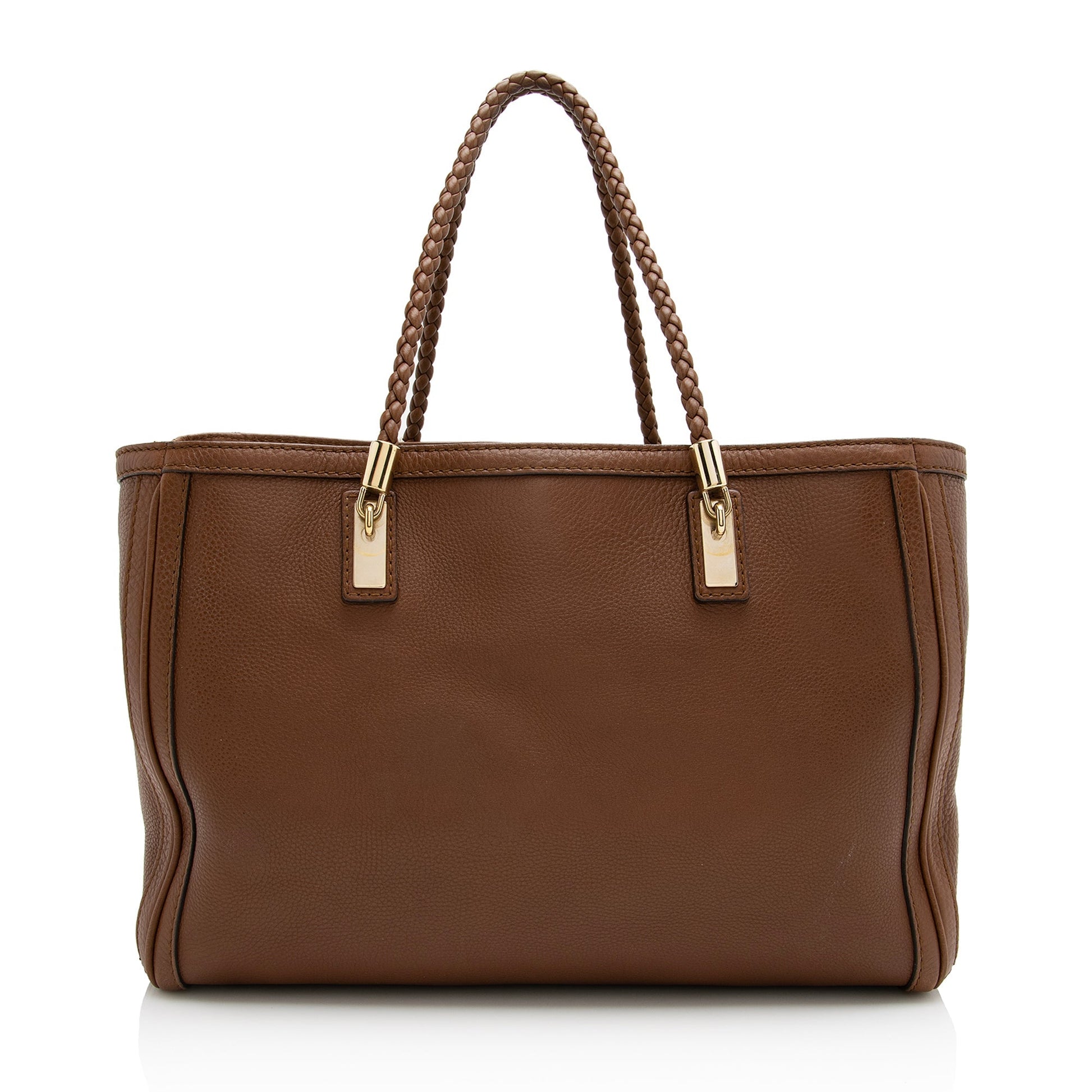 Gucci Leather Bella Medium Tote (SHF-22900)