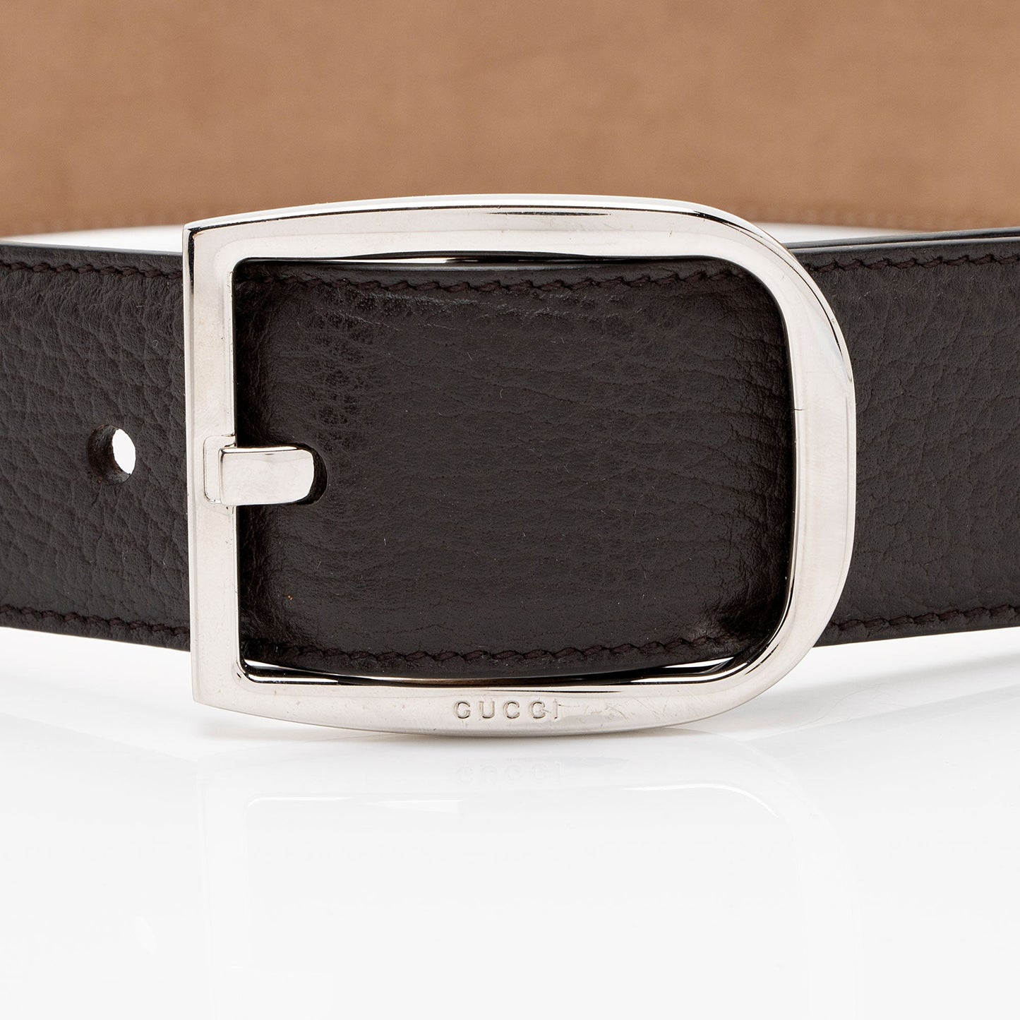 Gucci Leather Belt - Size 32 / 80 (SHF-ISc8WU)