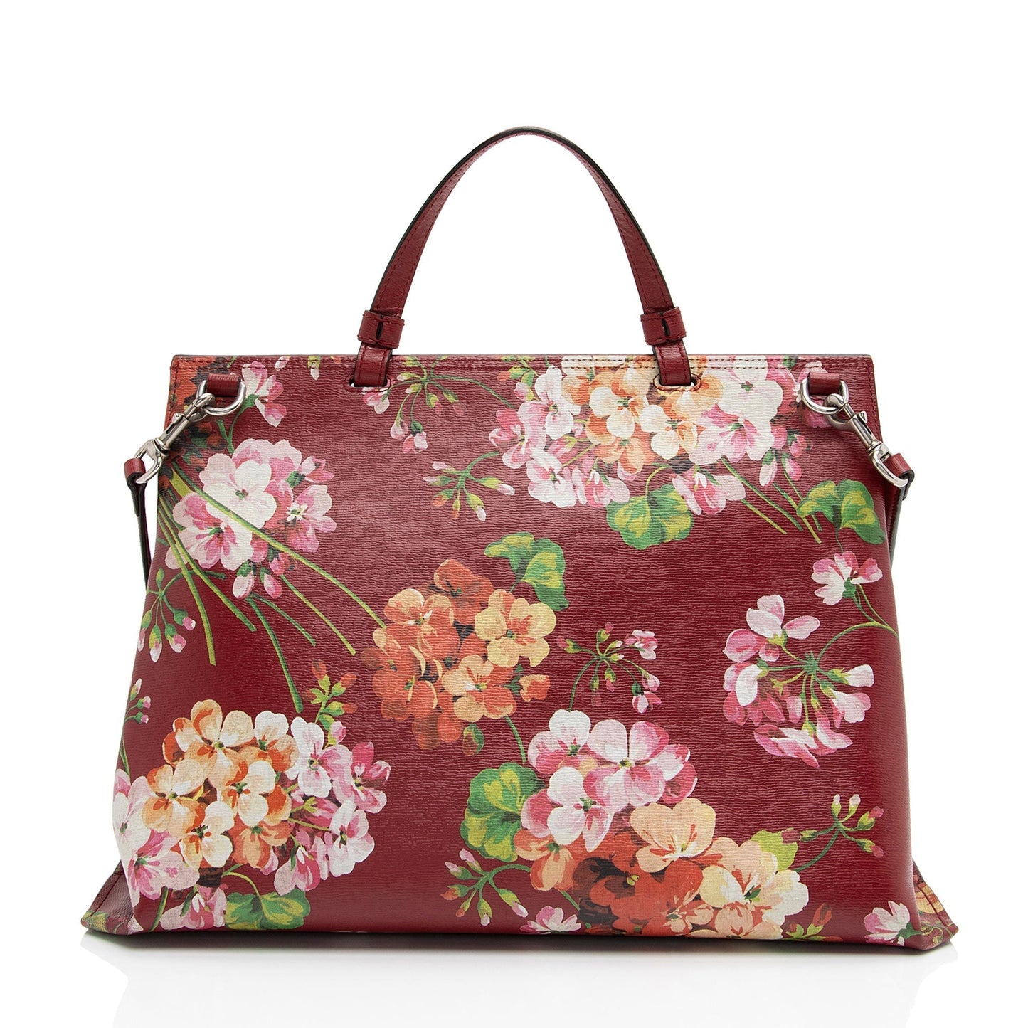 Gucci Leather Canvas Shoulder Bag