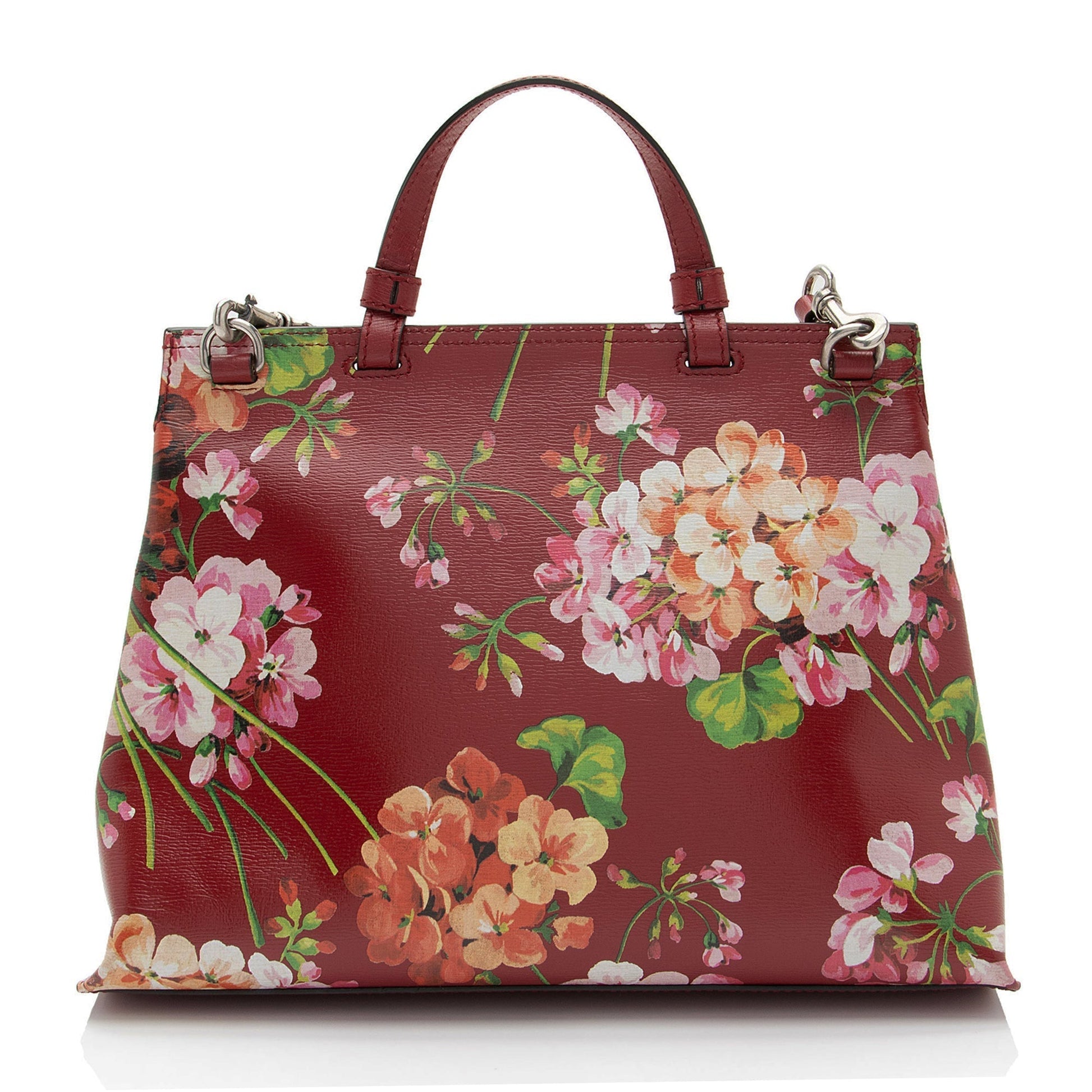 Gucci Leather Canvas Shoulder Bag