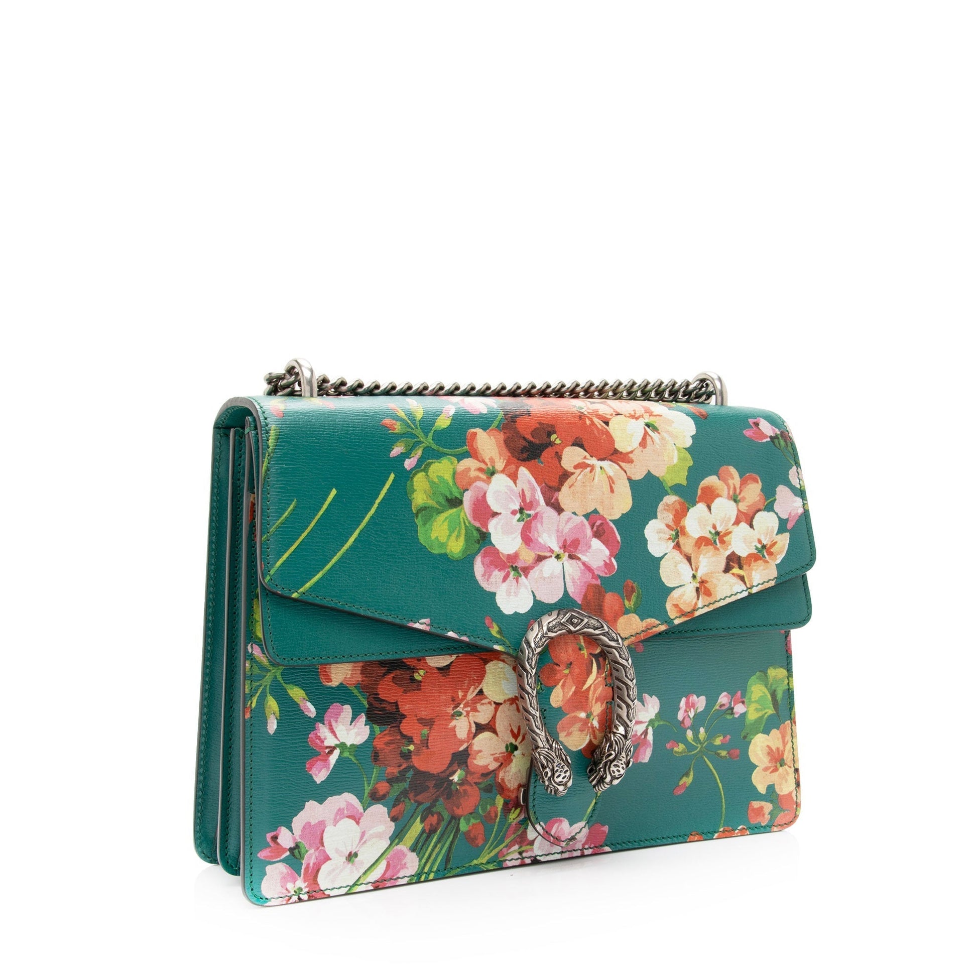 Gucci Leather Canvas Shoulder Bag