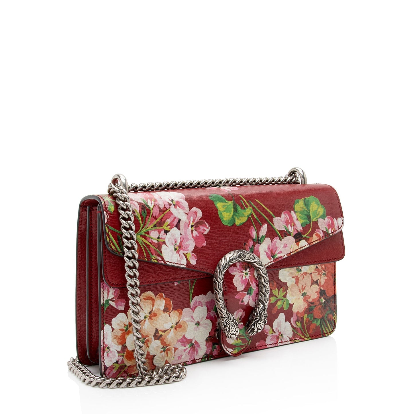 Gucci Leather Canvas Shoulder Bag