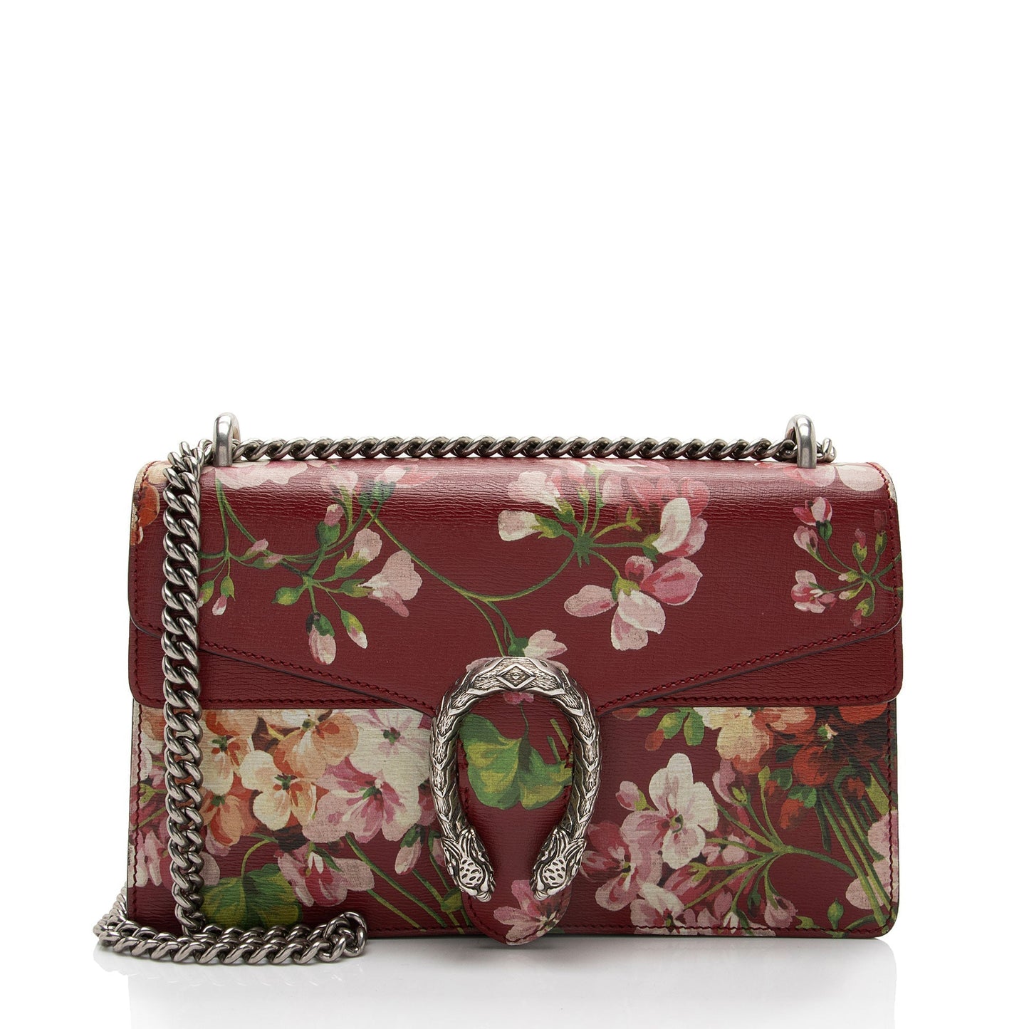 Gucci Leather Canvas Shoulder Bag
