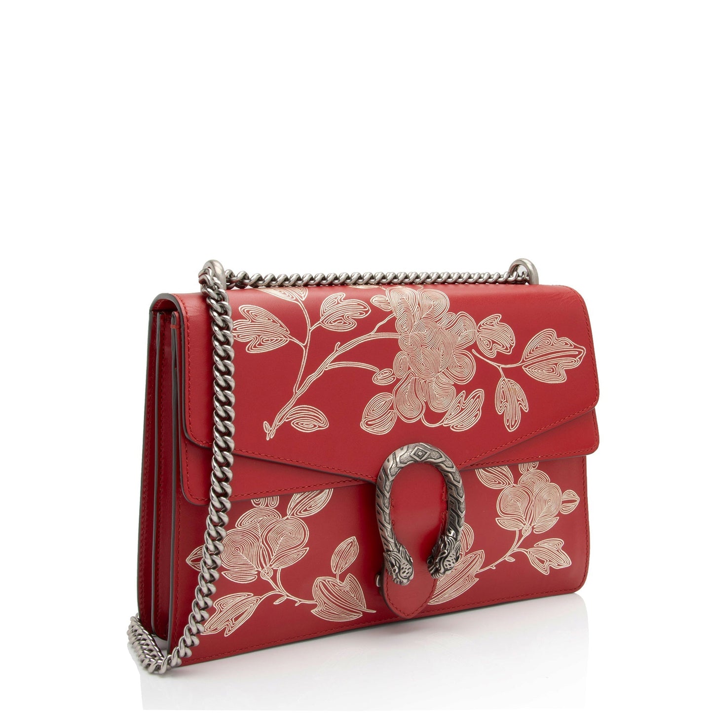 Gucci Leather Canvas Shoulder Bag