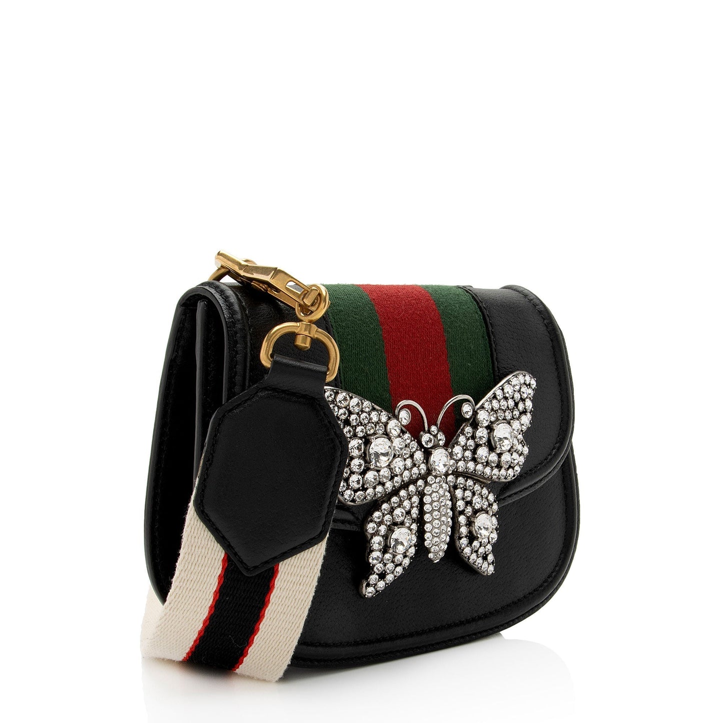 Gucci Nylon Leather Tote
