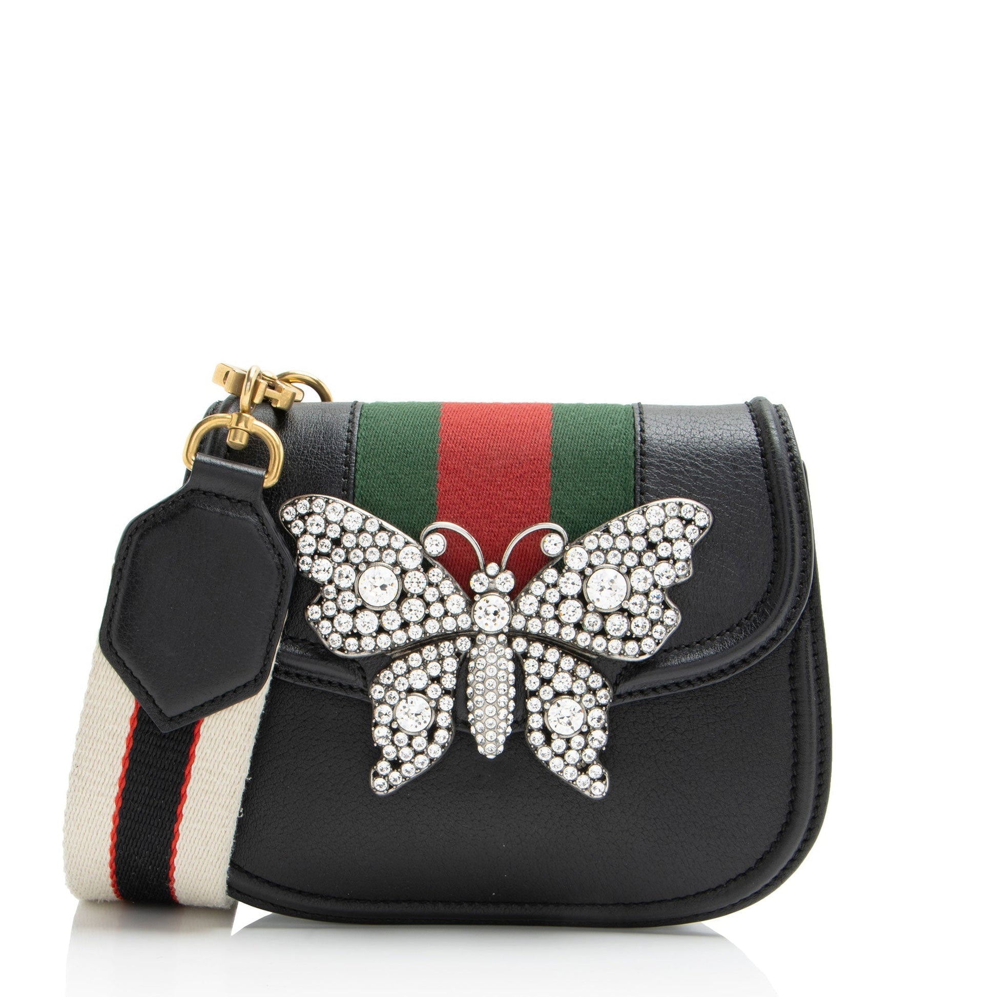 Gucci Nylon Leather Tote
