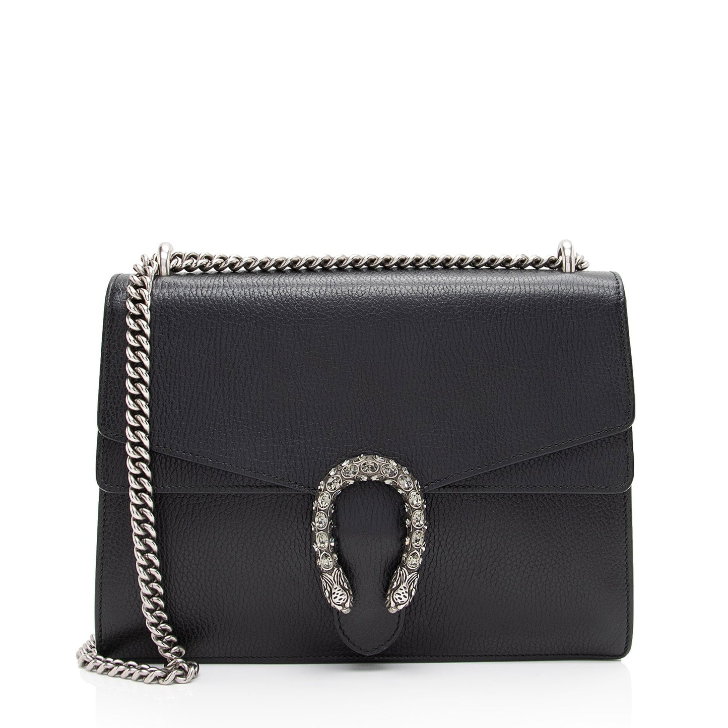 Gucci Leather Canvas Shoulder Bag