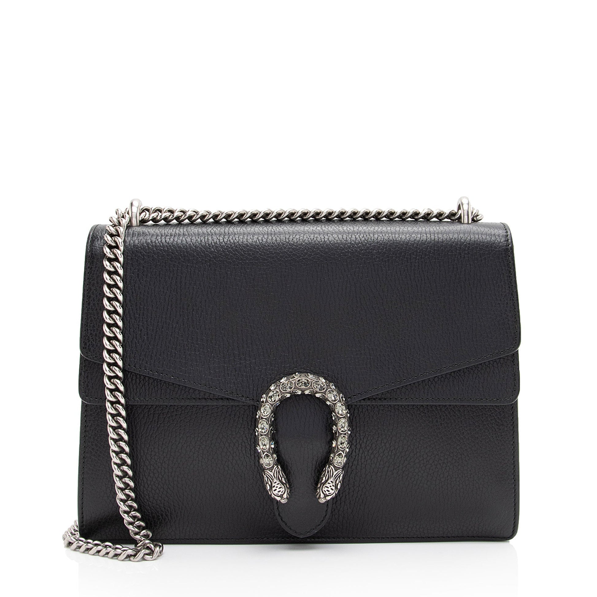 Gucci Leather Canvas Shoulder Bag