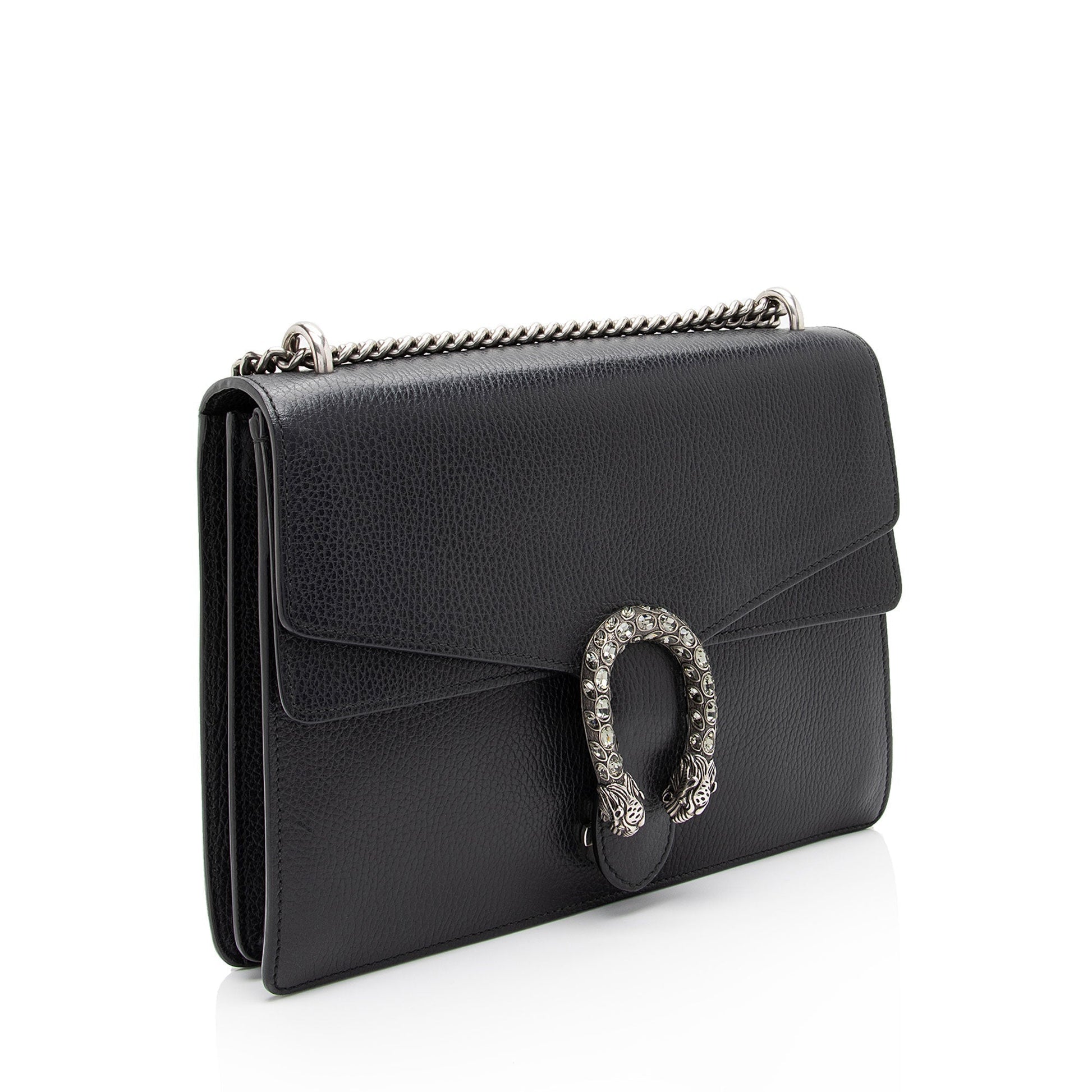 Gucci Leather Canvas Shoulder Bag