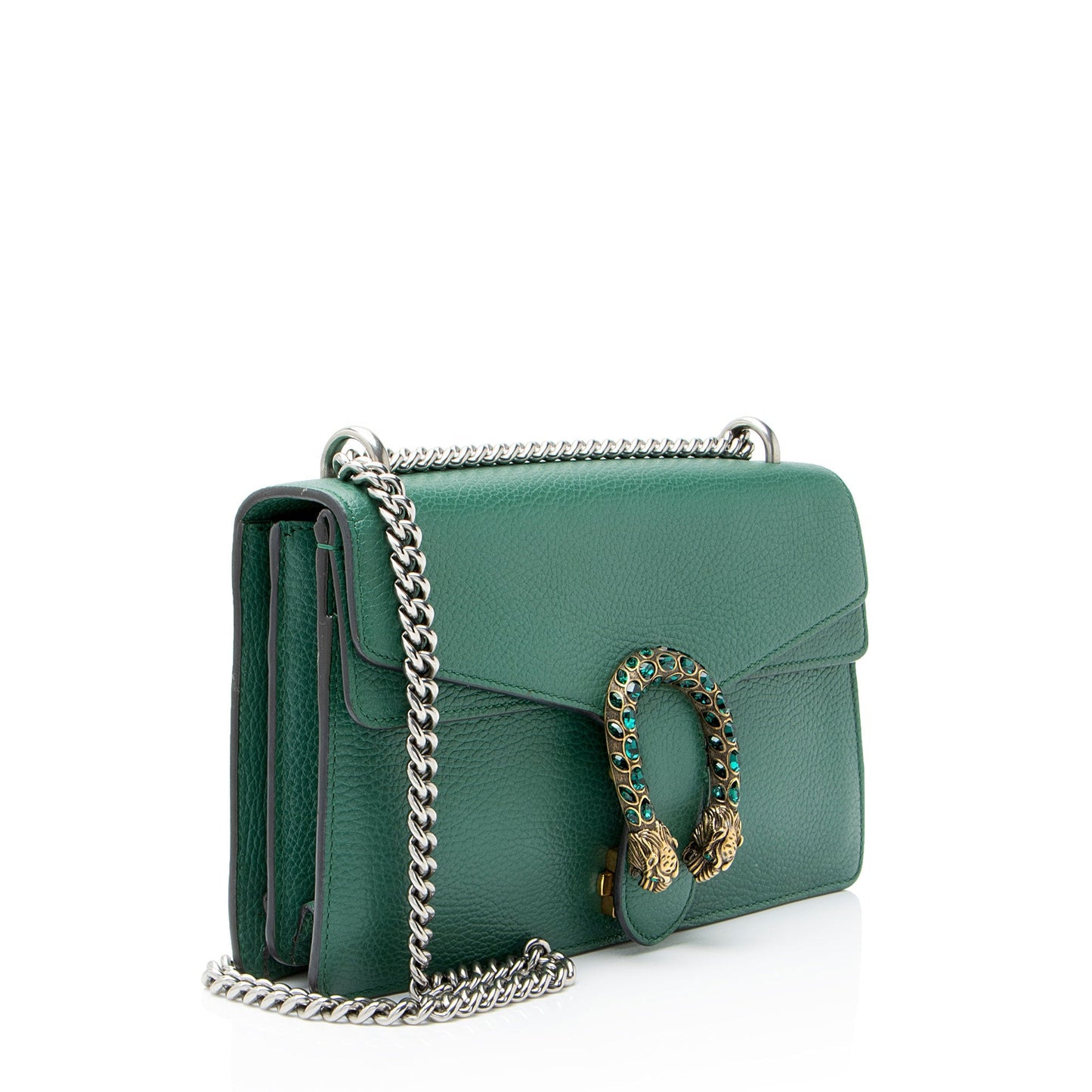 Gucci Leather Crystal Dionysus Medium Shoulder Bag