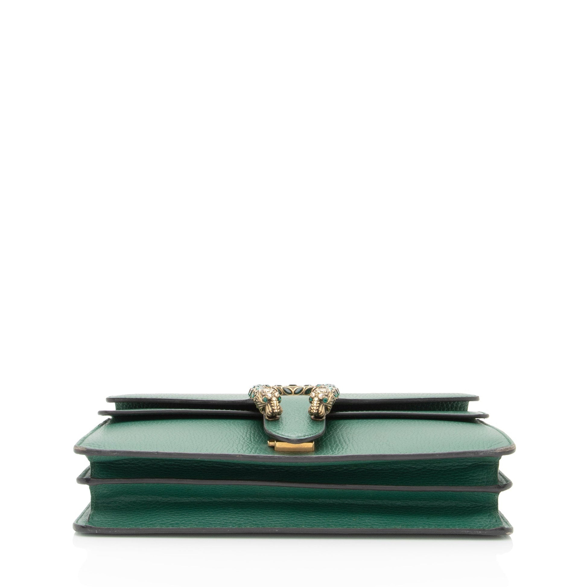 Gucci Leather Canvas Shoulder Bag