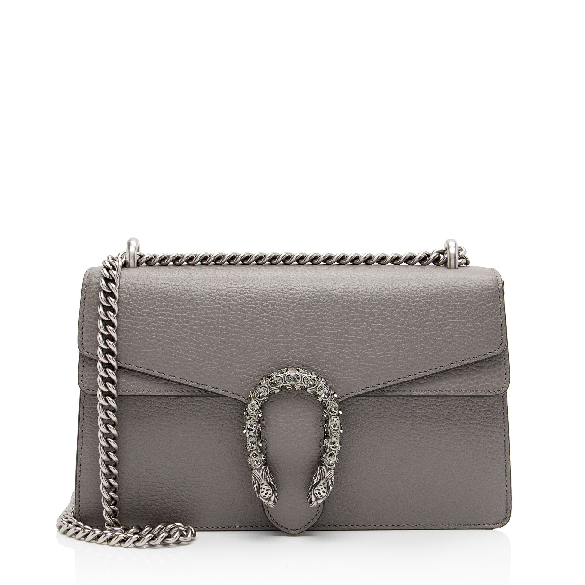 Gucci Leather Canvas Shoulder Bag