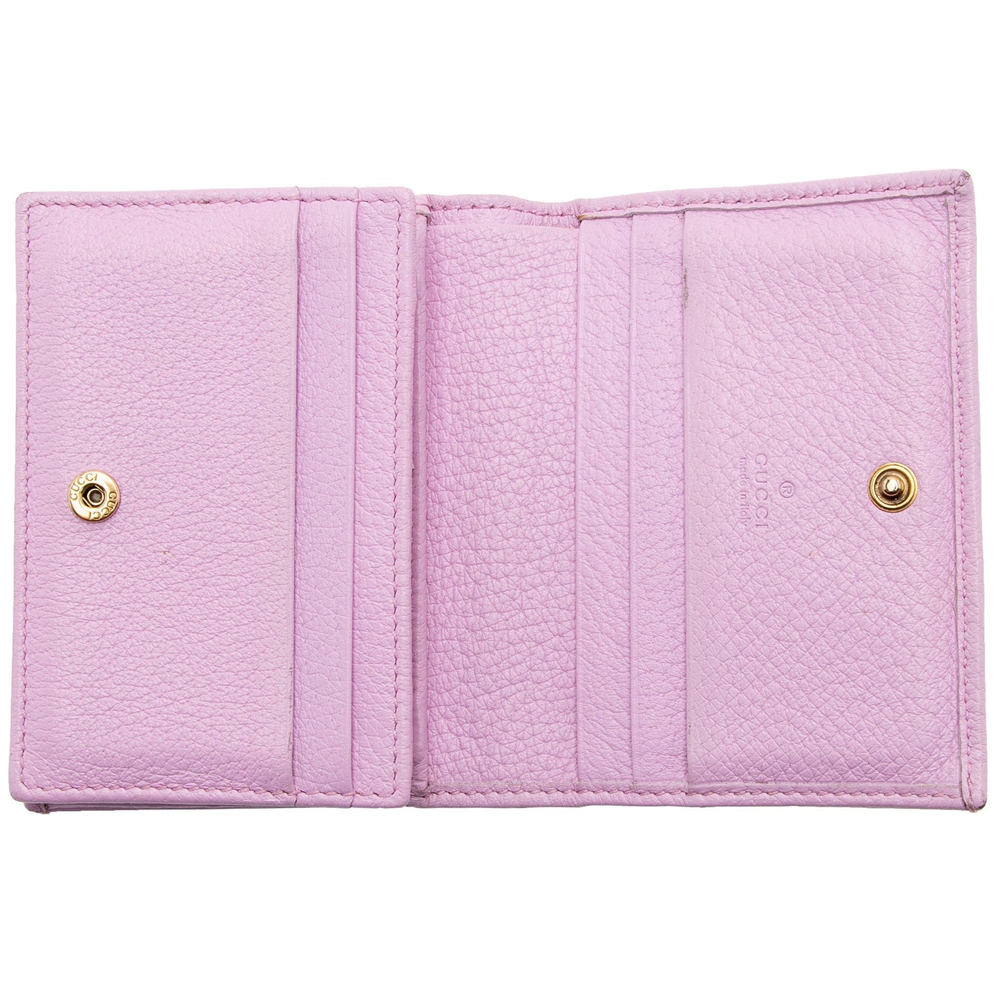 Gucci Leather Crystal GG Marmont Card Case Wallet (SHF-OYPMCI)