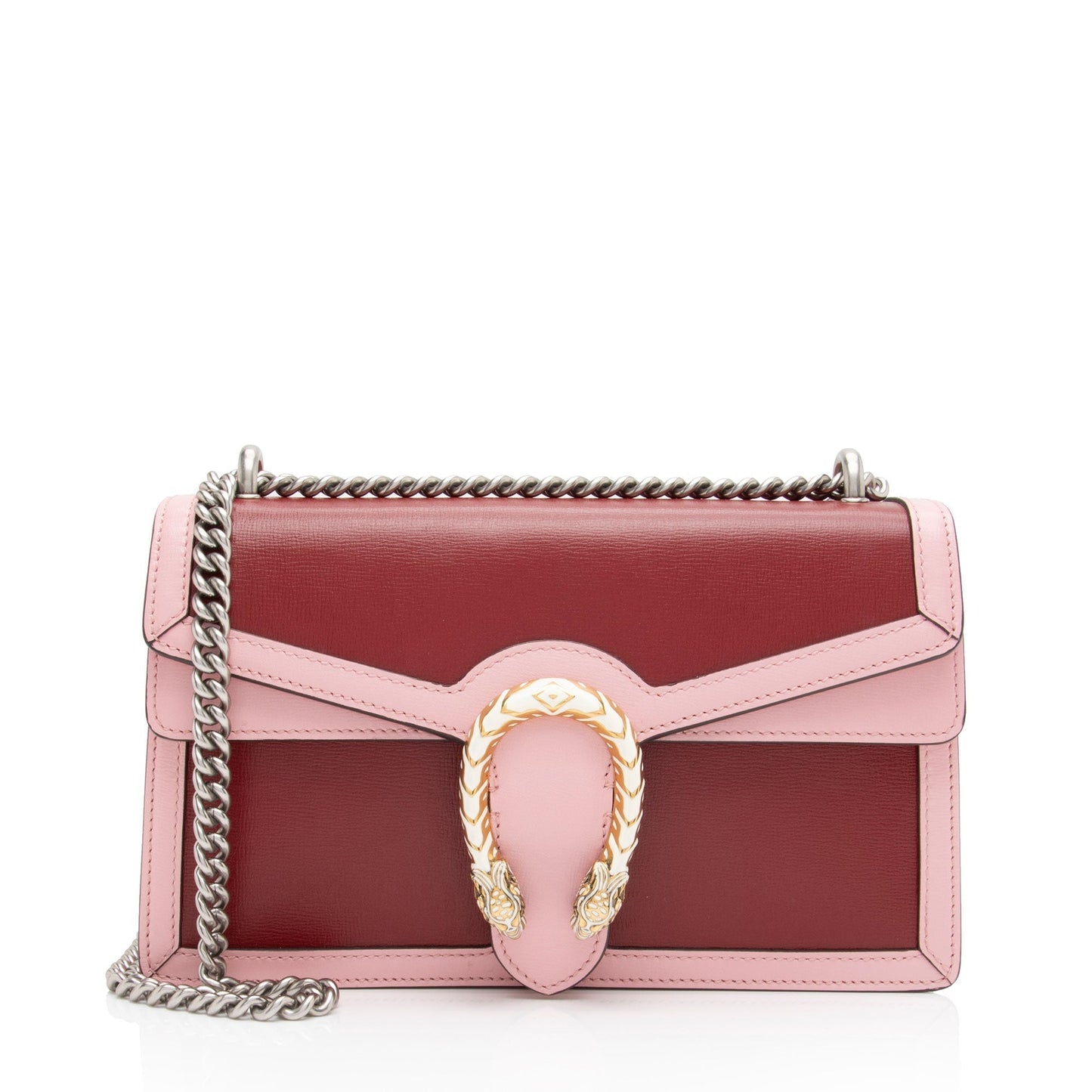 Gucci Leather Canvas Shoulder Bag