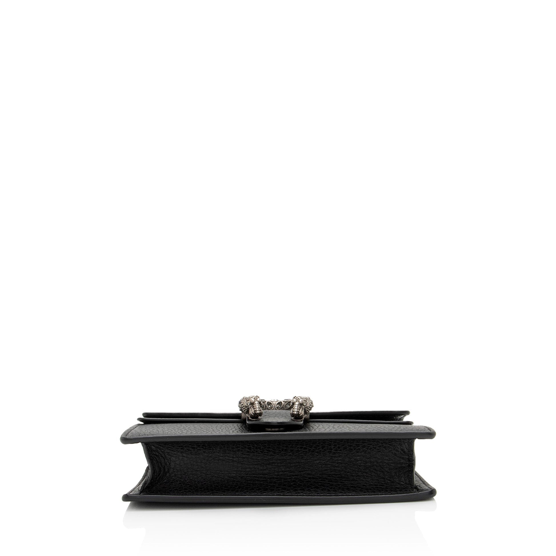 Gucci Leather Dionysus Super Mini Bag (SHF-eOfPPp)