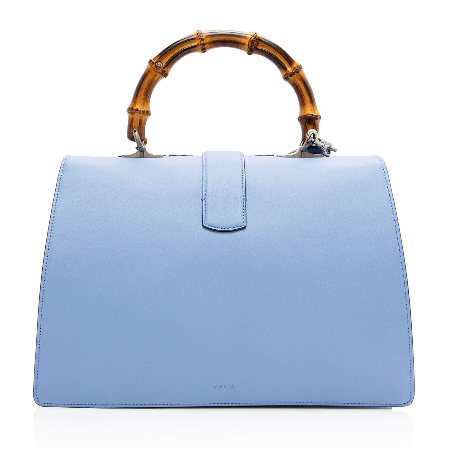 Gucci Nylon Leather Canvas Shoulder Bag
