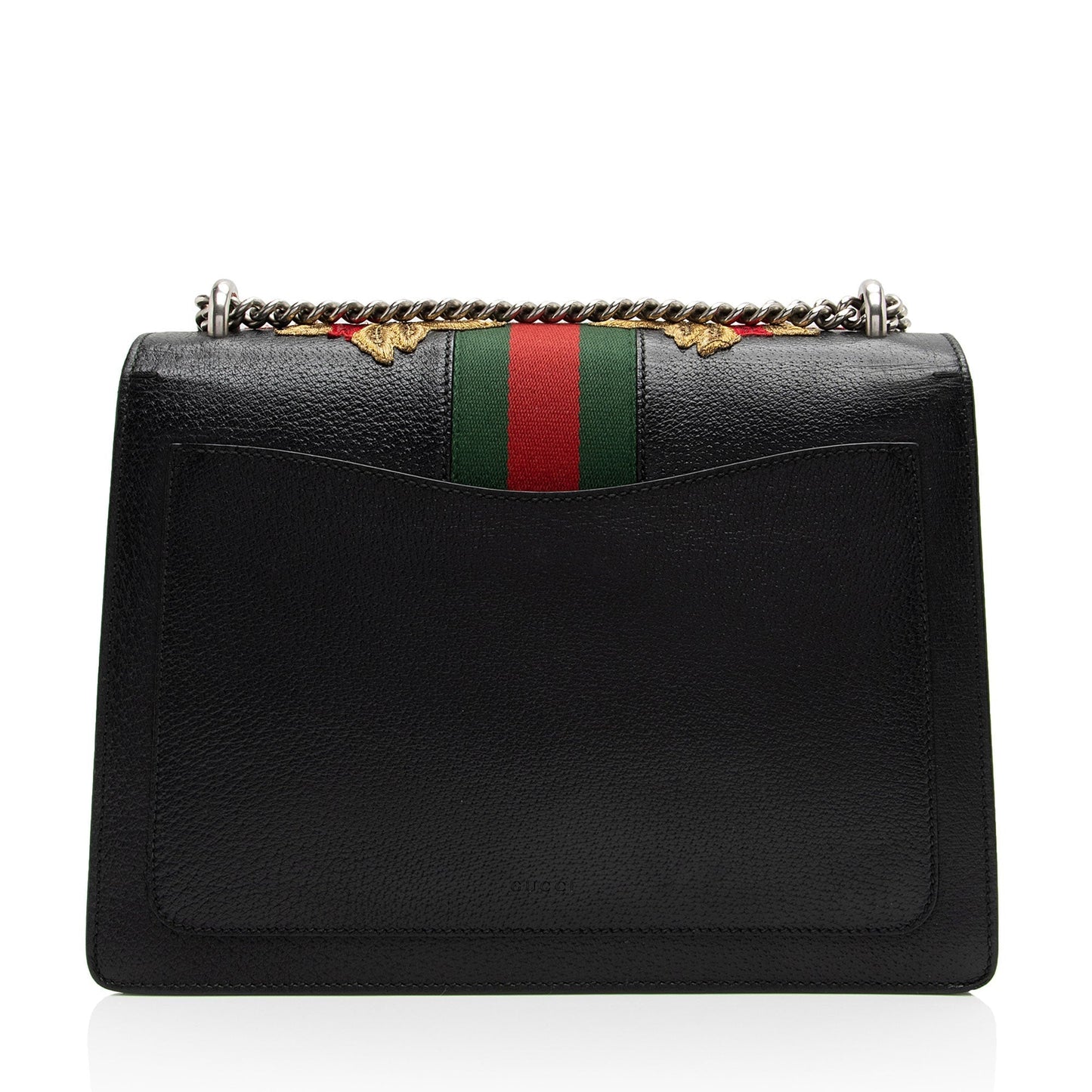 Gucci Leather Canvas Shoulder Bag