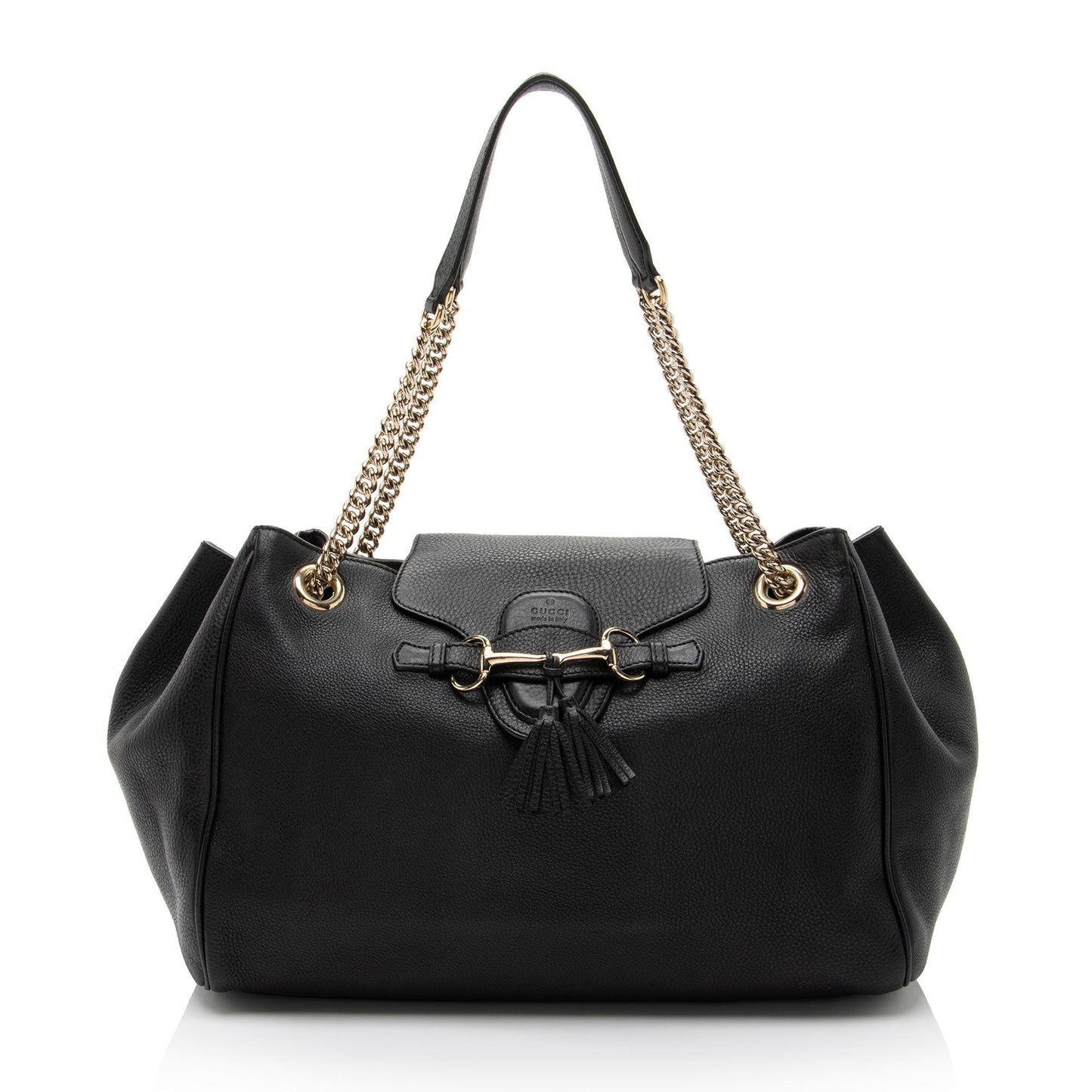 Gucci Leather Canvas Shoulder Bag