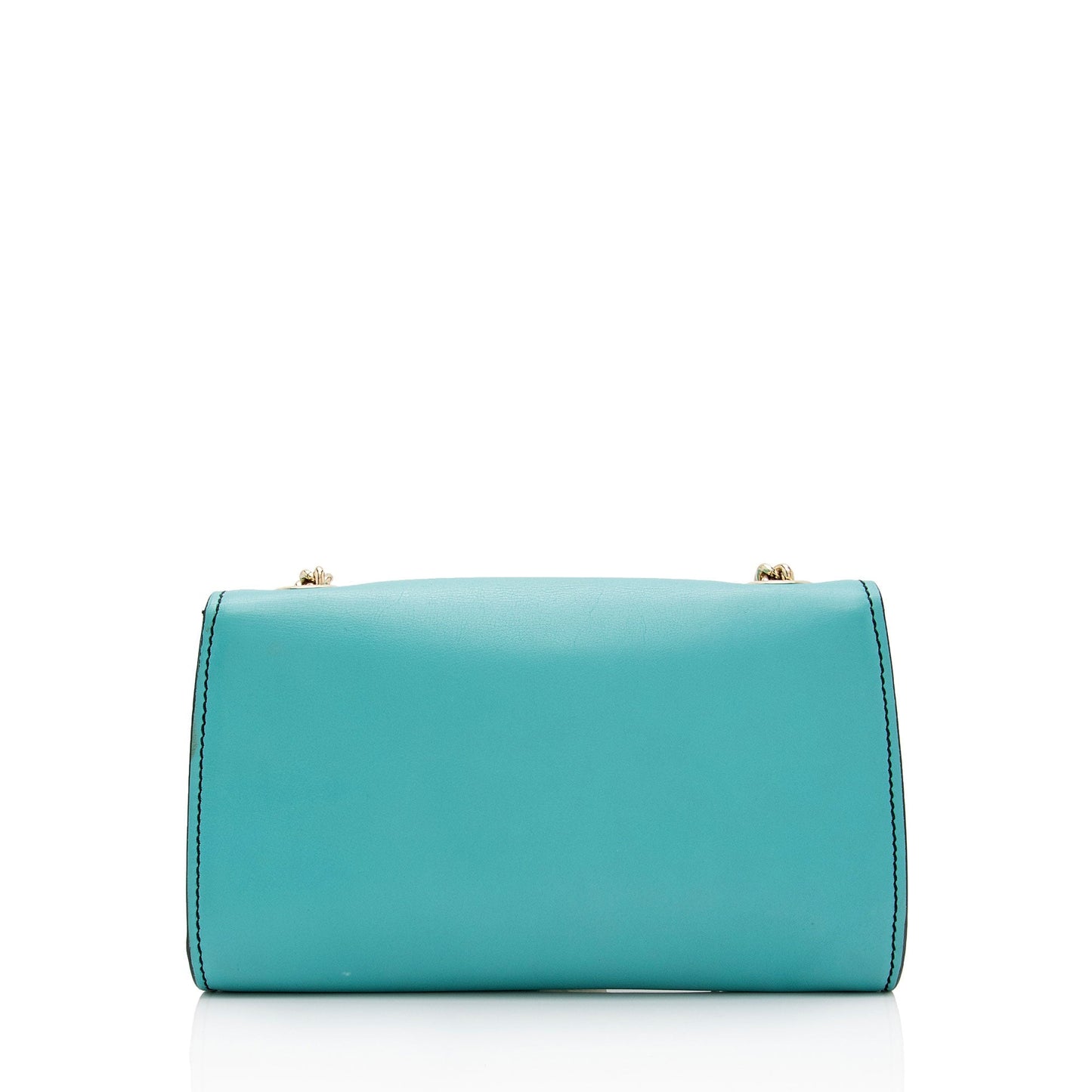 Gucci Leather Emily Small Chain Shoulder Bag (SHF-C1Ky8i)