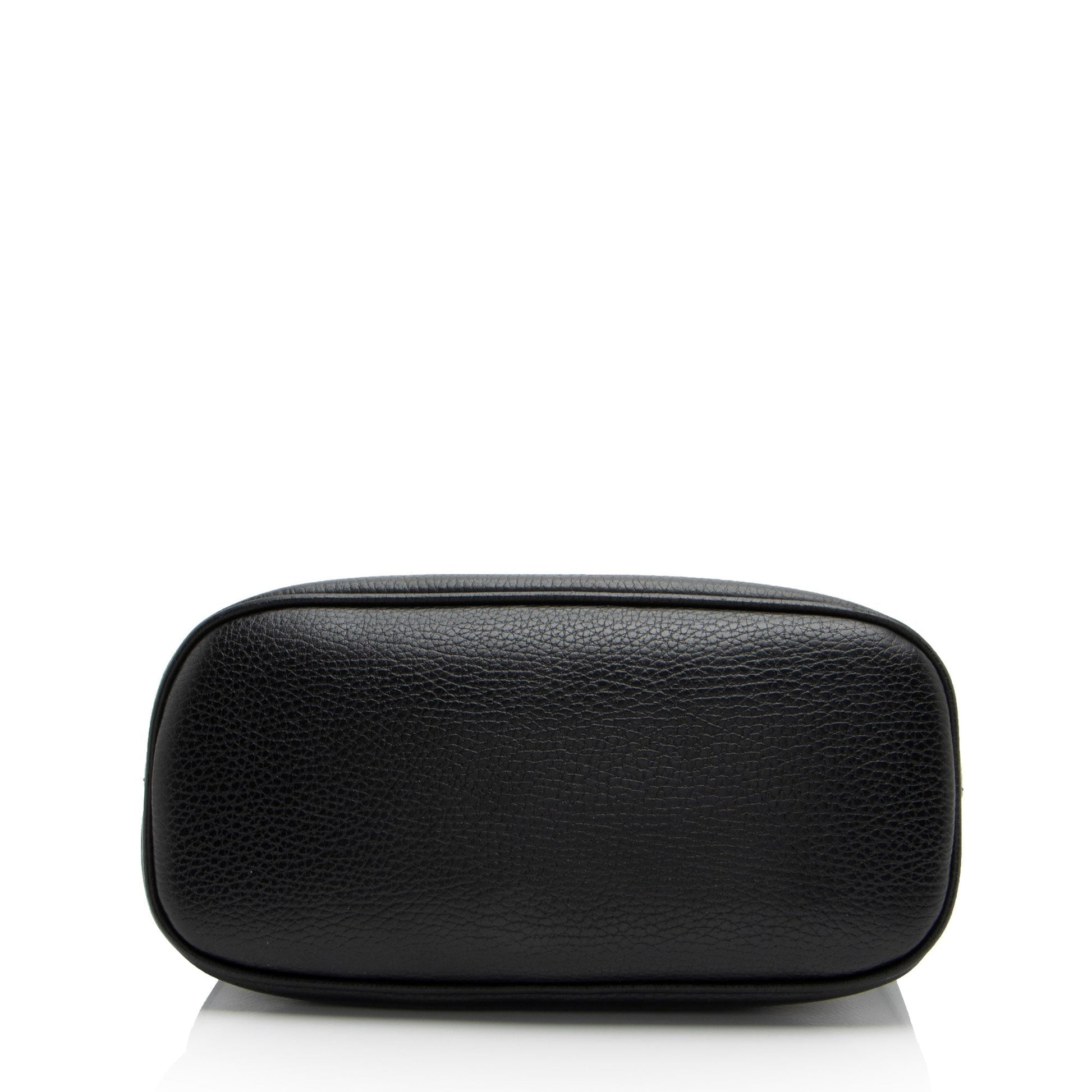 Gucci Leather GG Charm Dome Small Shoulder Bag (SHF-RTrfn9)