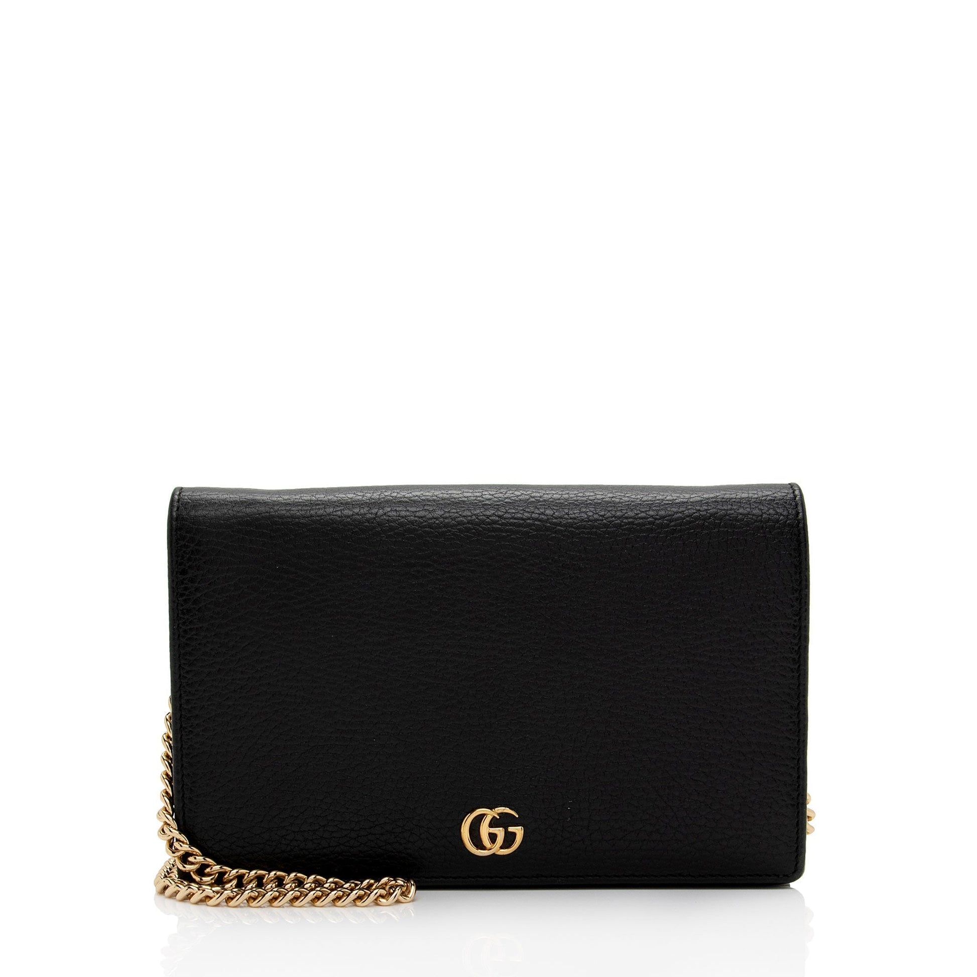 Gucci Chain Leather Crossbody