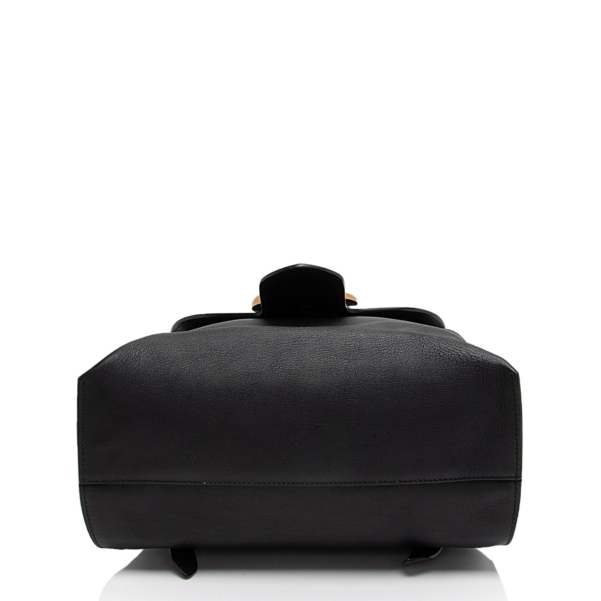 Gucci Nylon Chain Leather Shoulder Bag