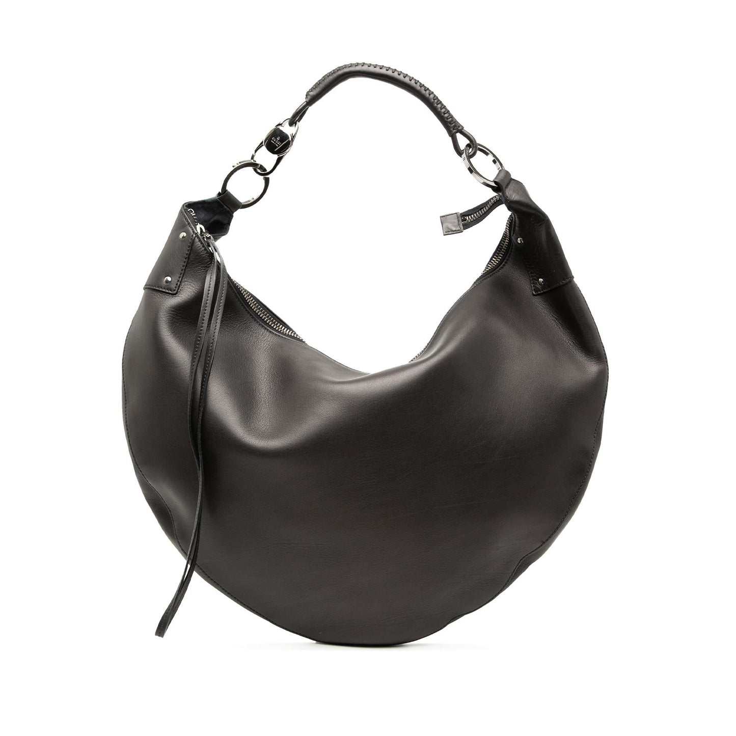Gucci Leather Half Moon Hobo