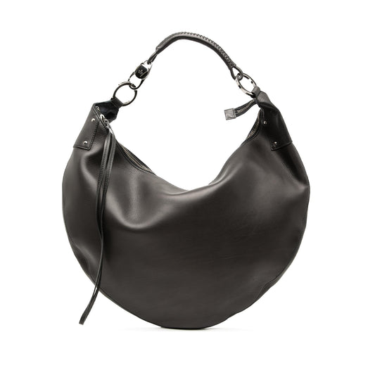 Gucci Leather Half Moon Hobo