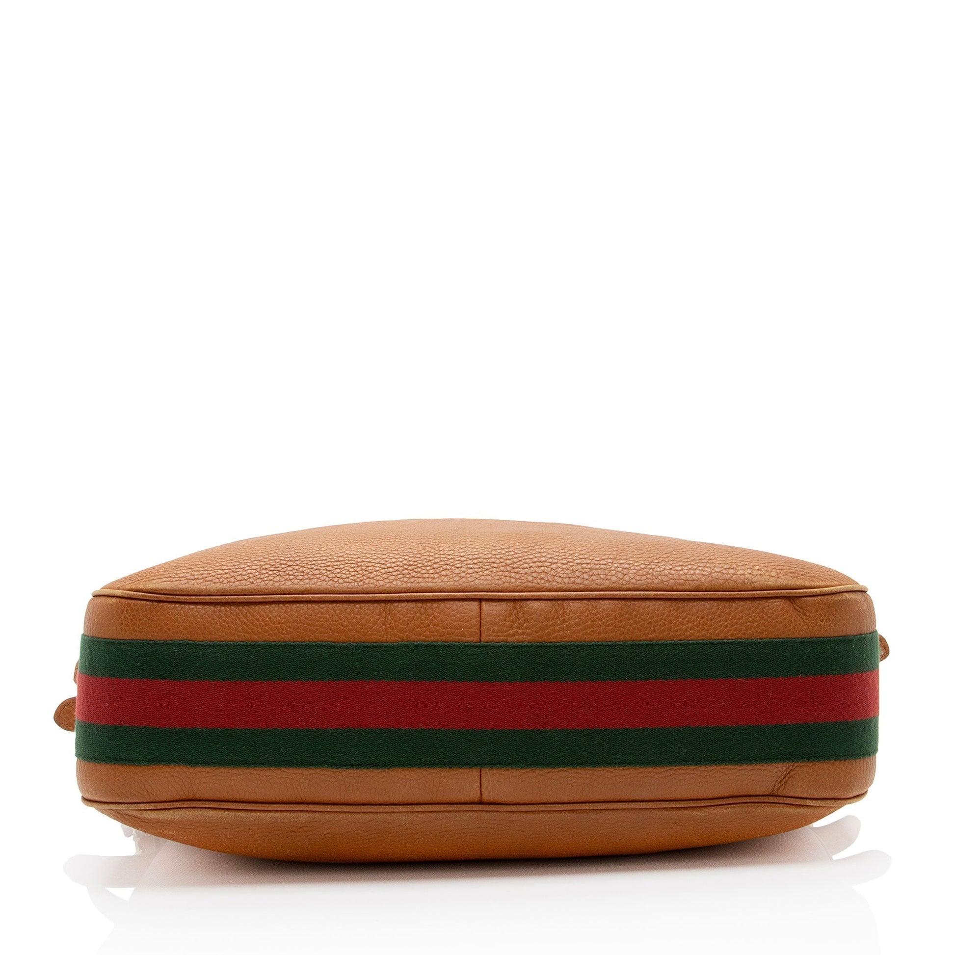 Gucci Nylon Leather Canvas Shoulder Bag