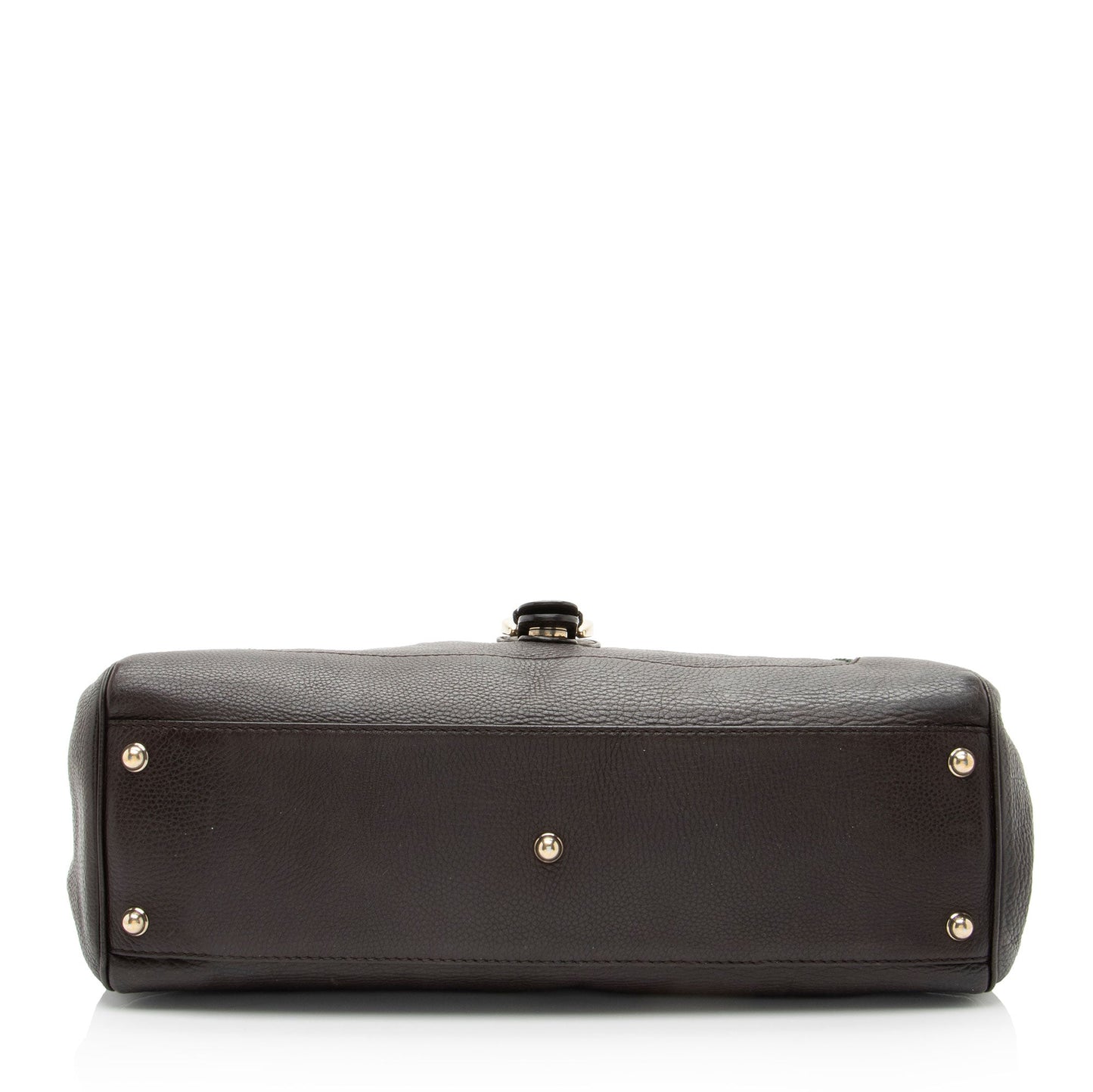 Gucci Nylon Leather Handbag