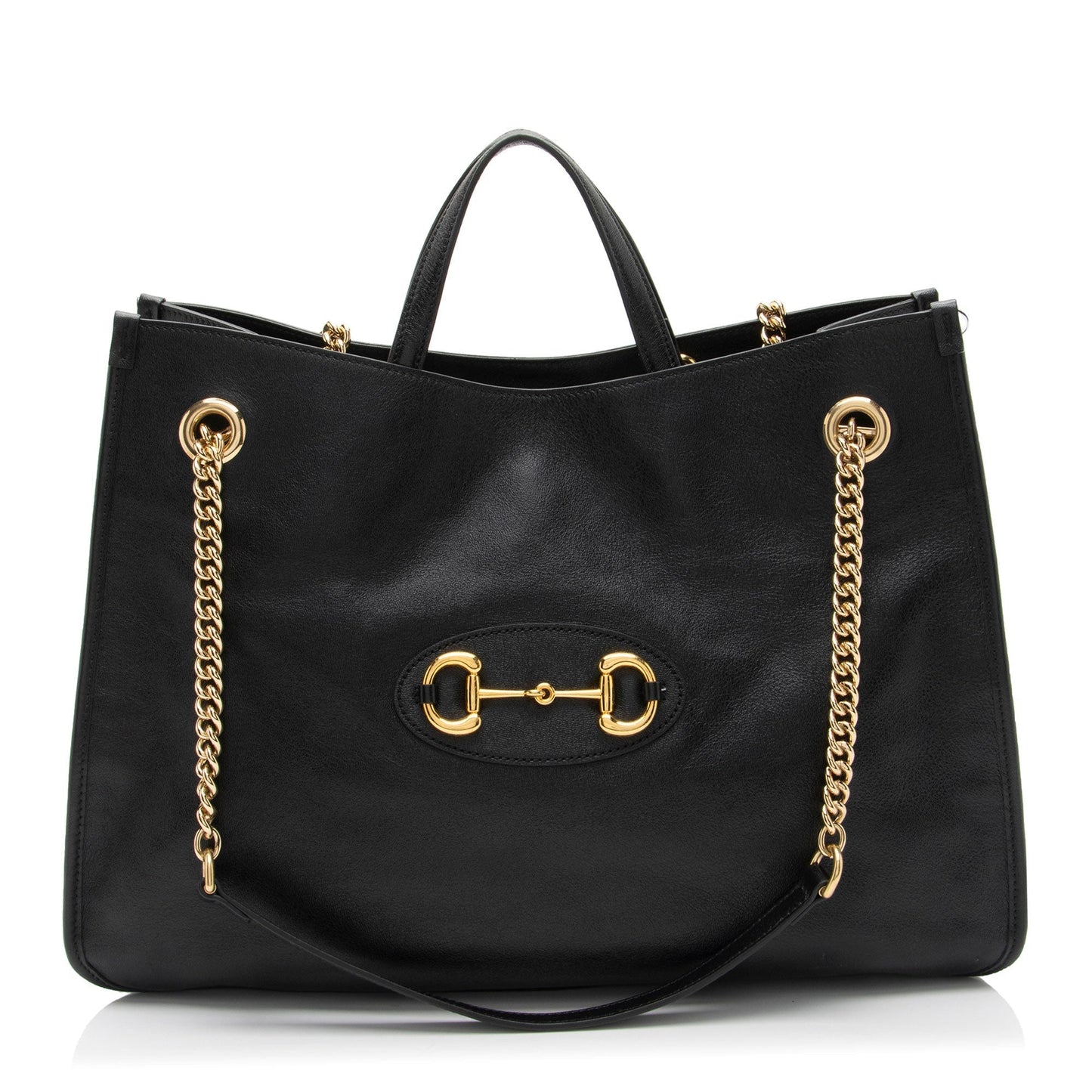 Gucci Chain Leather Tote