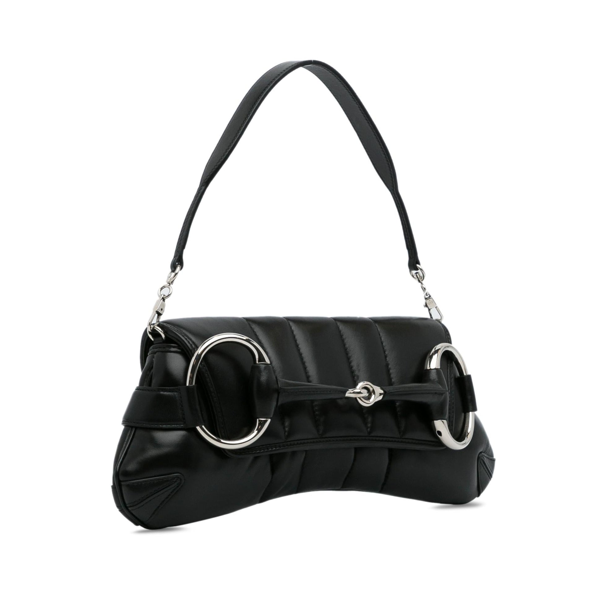 Gucci Chain Leather Shoulder Bag