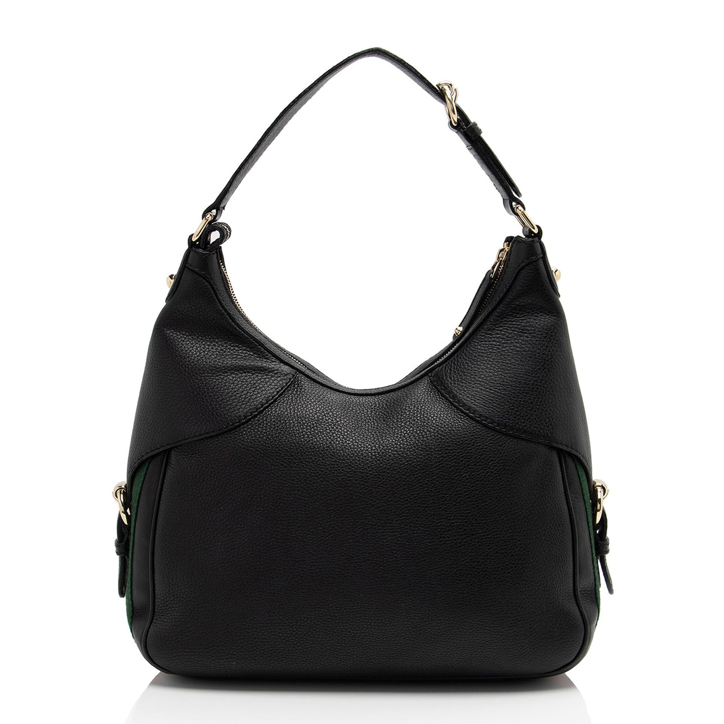 Gucci Nylon Leather Shoulder Bag
