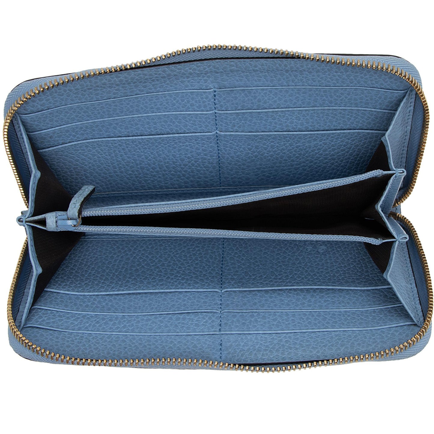 Gucci Leather Interlocking G Betty Zip Around Wallet (SHF-GqhcA2)