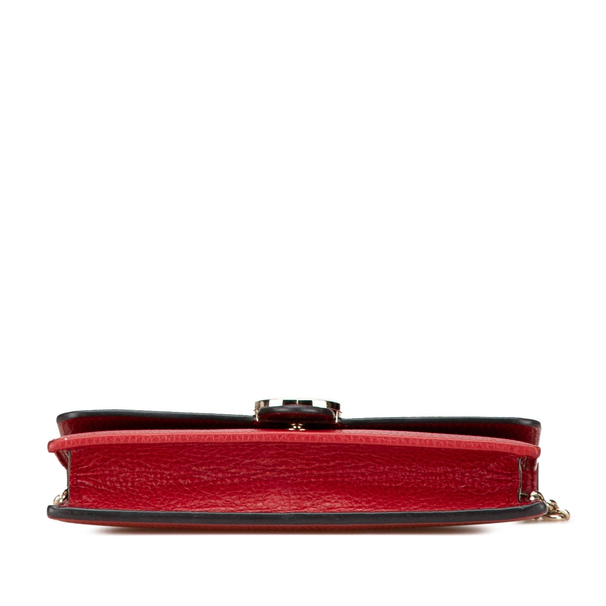 Gucci Chain Leather Crossbody