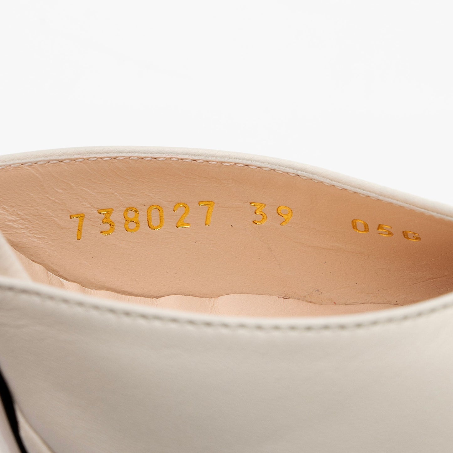 Gucci Leather Interlocking G Platform Pumps - Size 9 / 39 (SHF-KgfIqW)