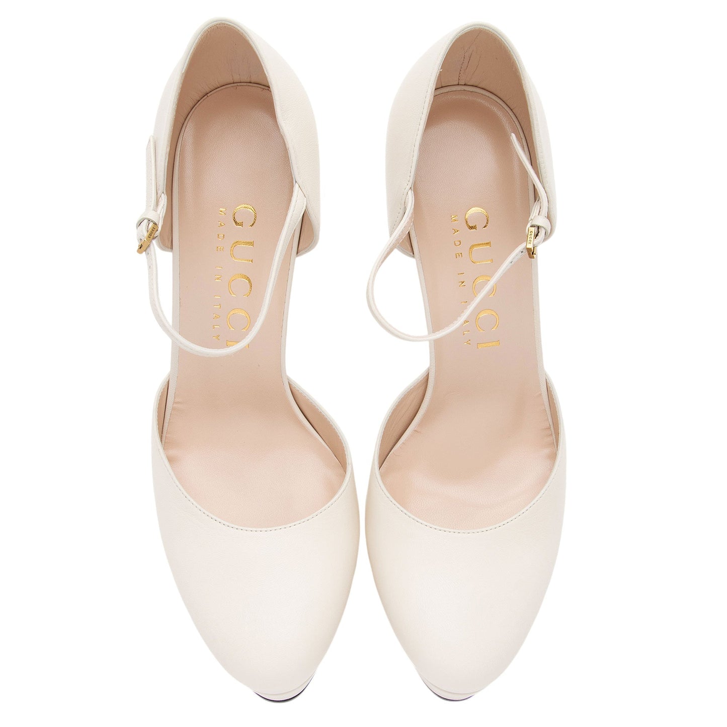 Gucci Leather Interlocking G Platform Pumps - Size 9 / 39 (SHF-KgfIqW)