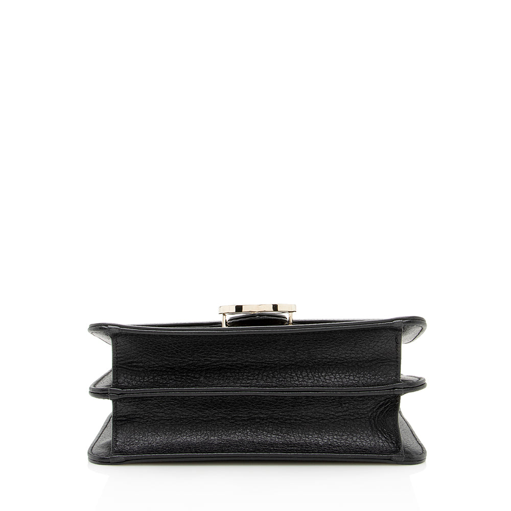 Gucci Leather Interlocking G Small Shoulder Bag (SHF-19827)