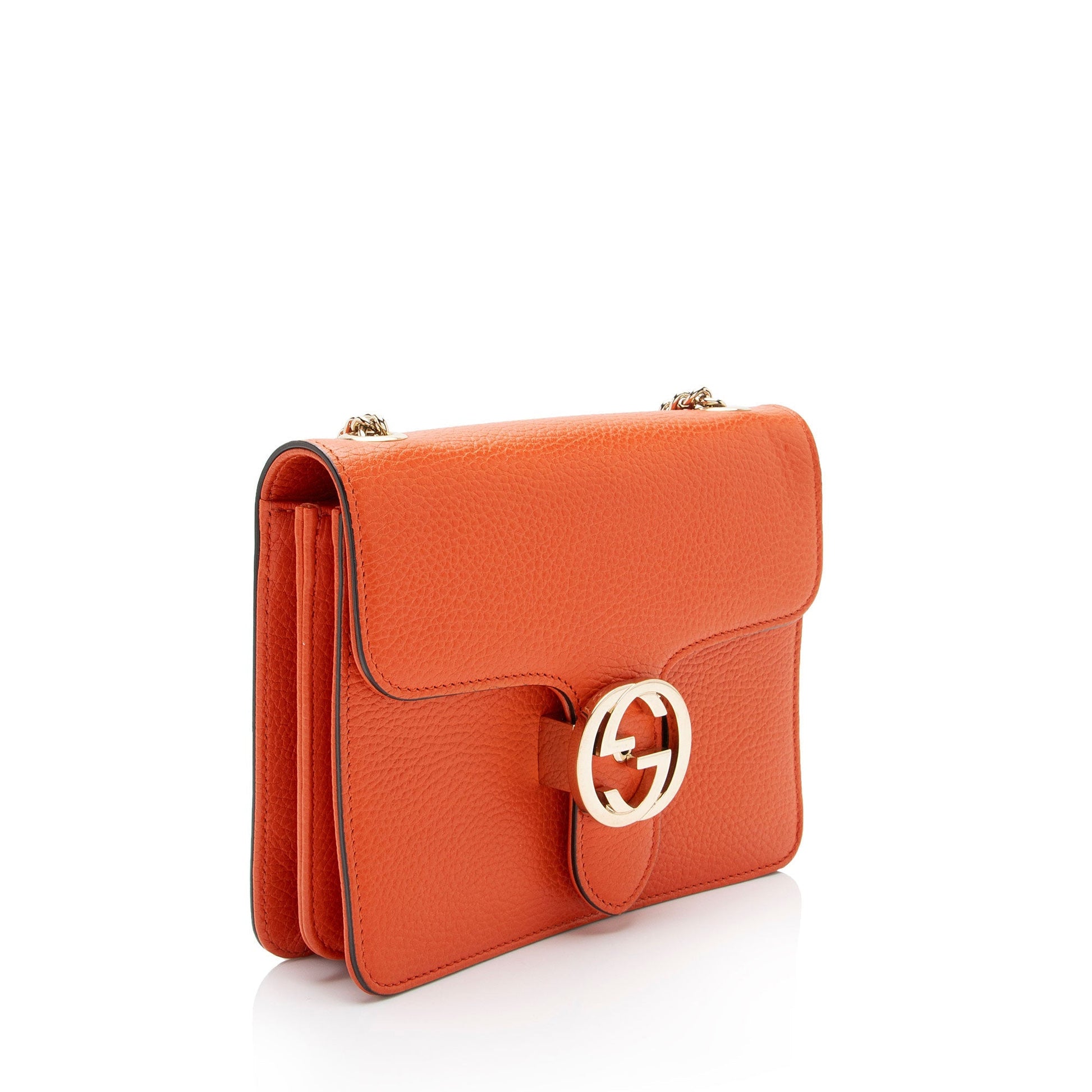 Gucci Chain Leather Crossbody