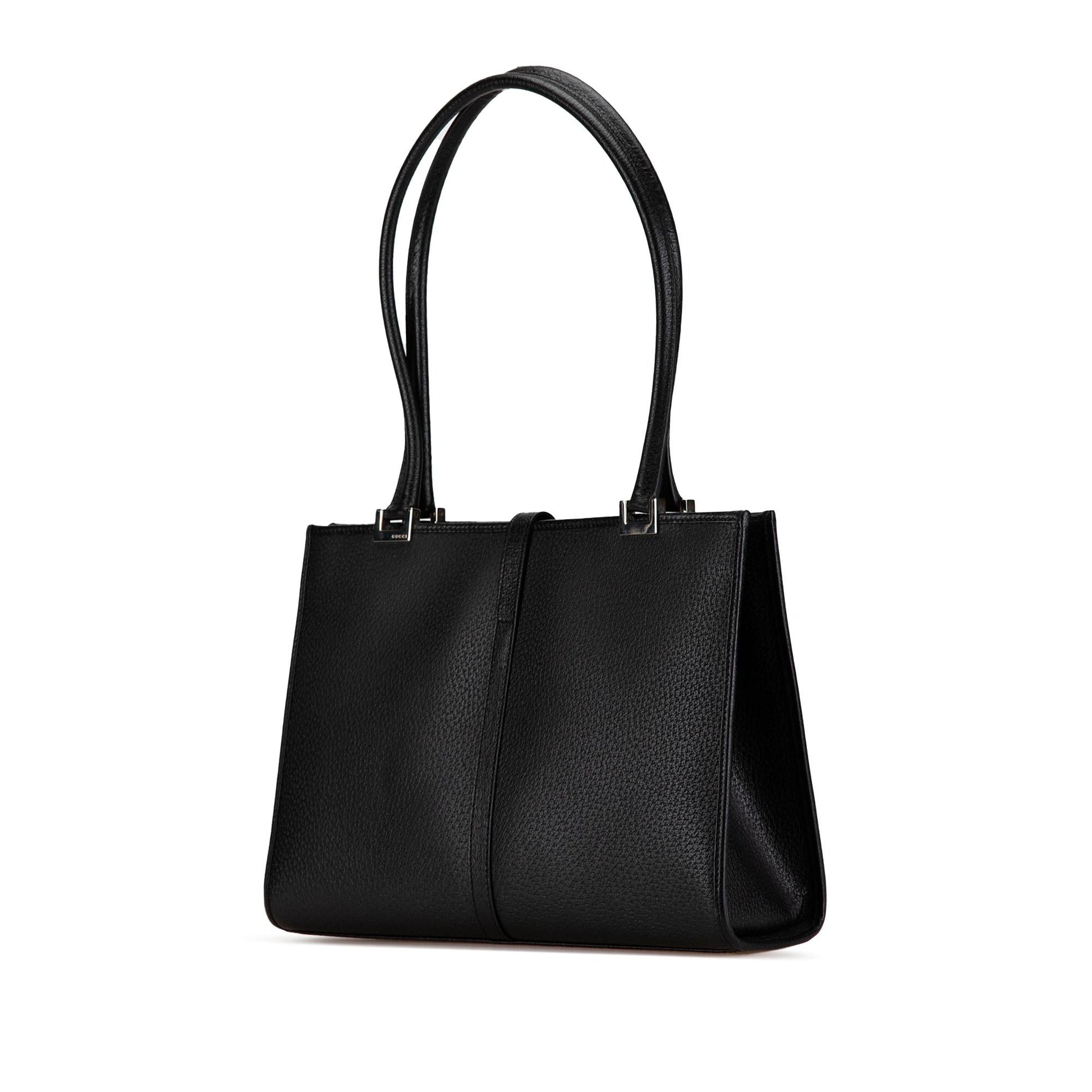 Gucci Leather Jackie Tote (SHG-c3eqmB)