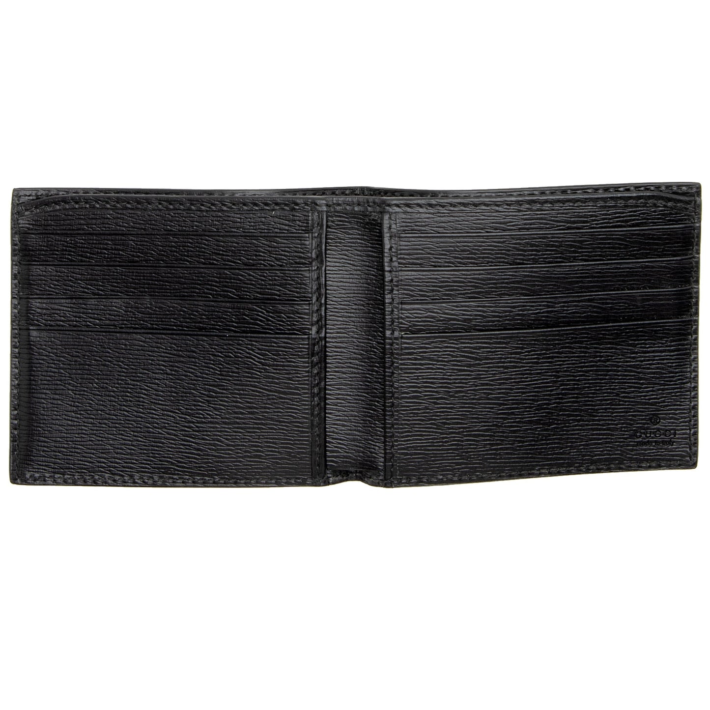 Gucci Leather Kingsnake Bi-Fold Wallet (SHF-22956)