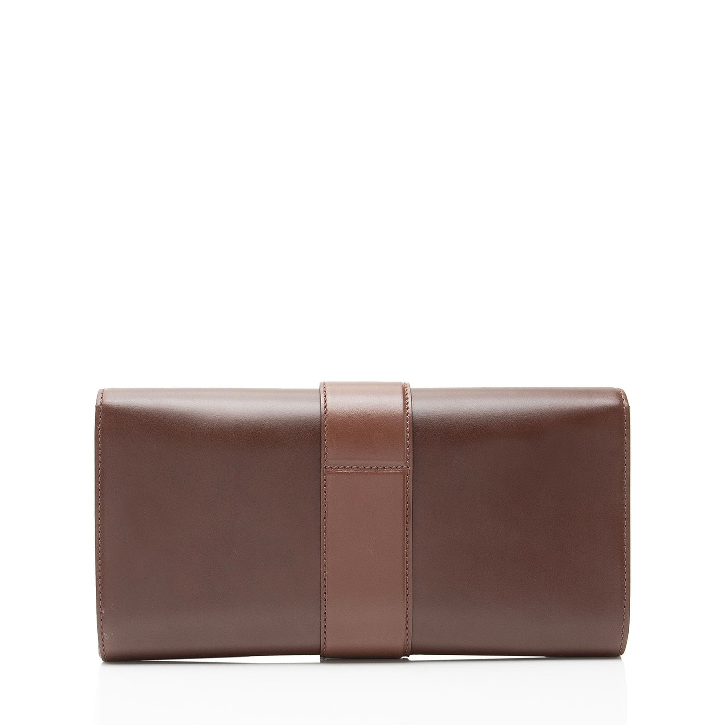 Gucci Leather Lady Buckle Clutch