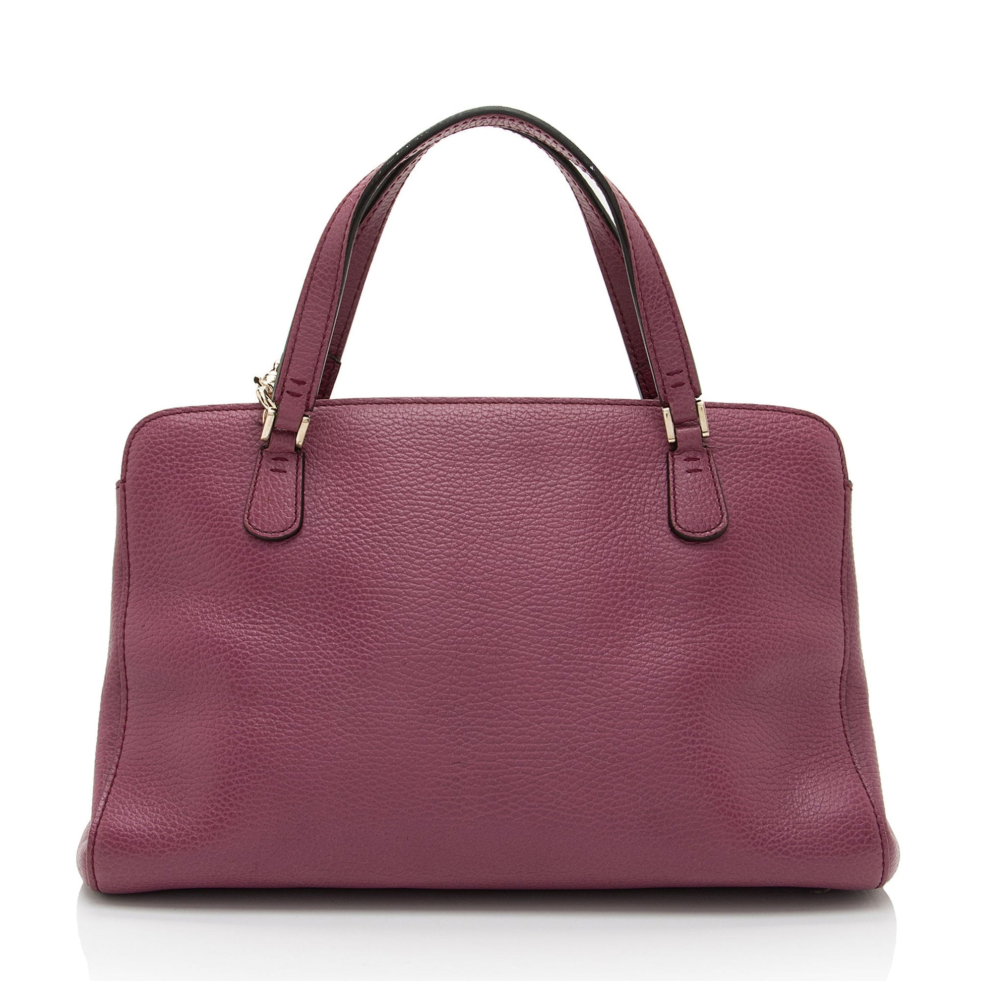 Gucci Leather Lady Dollar Satchel
