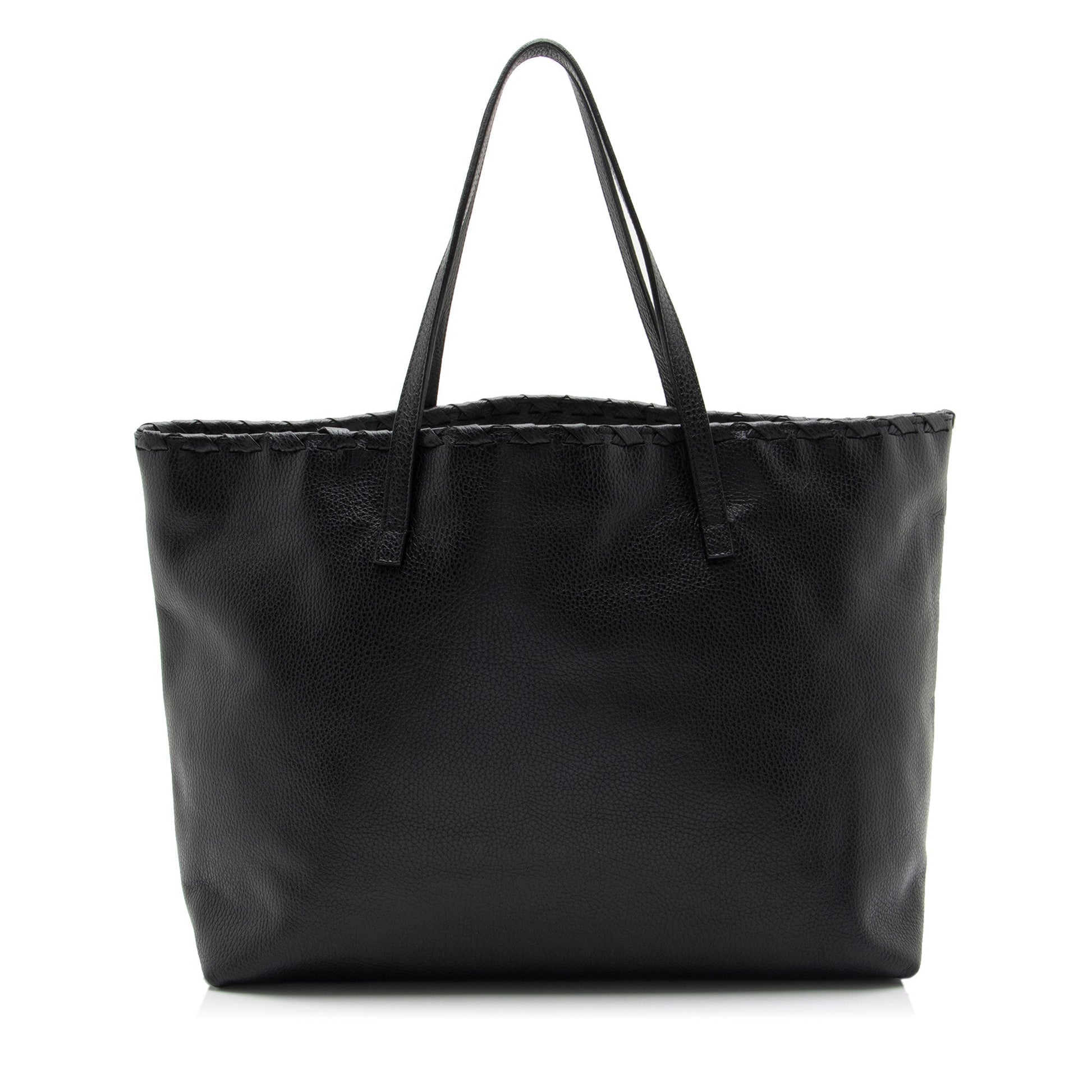 Gucci Leather Large Tassel Tote (SHF-Z7HCLB)