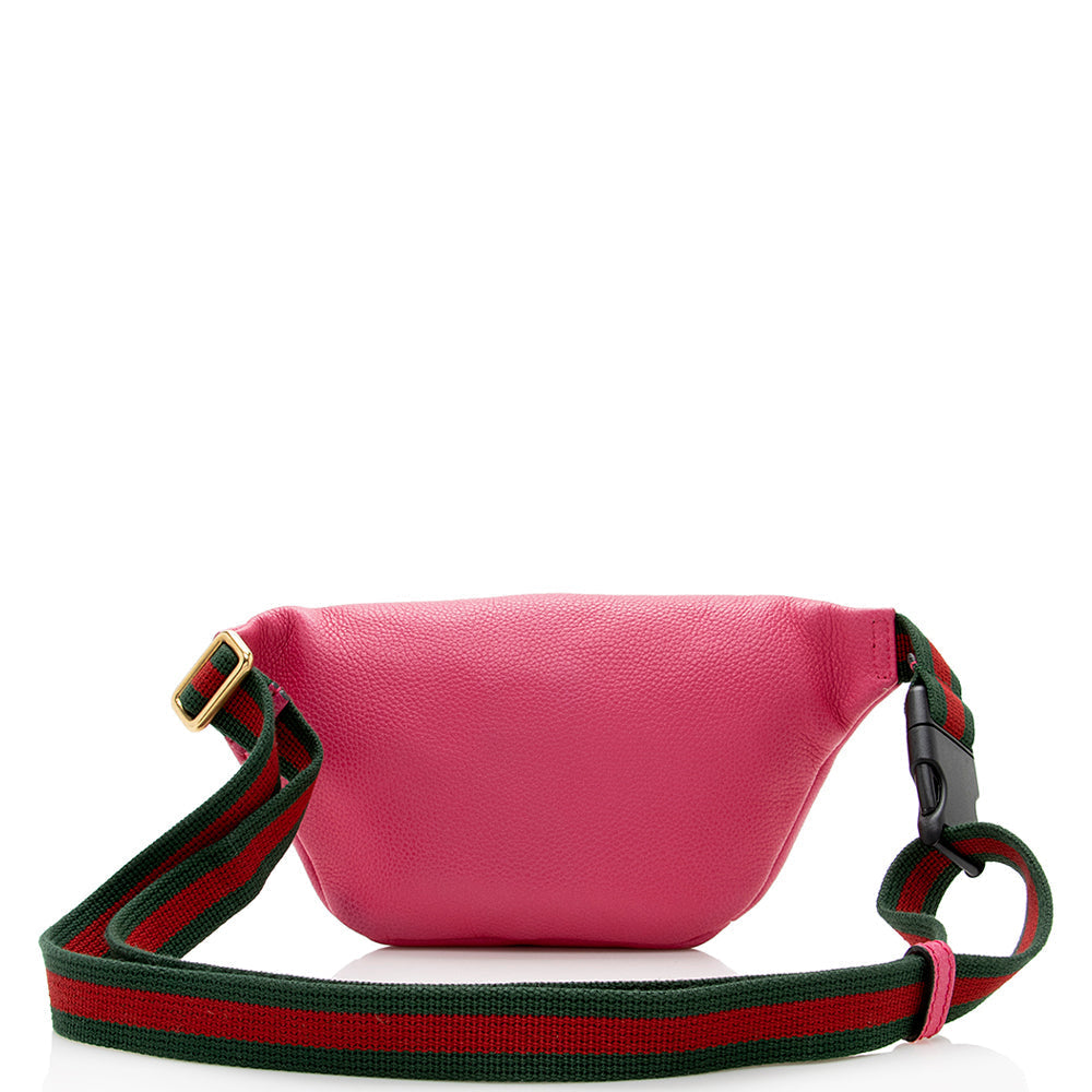 Gucci Leather Nylon Shoulder Bag Style 10