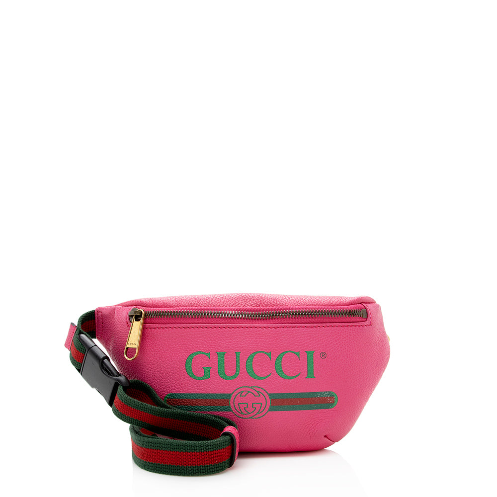 Gucci Leather Nylon Shoulder Bag Style 10