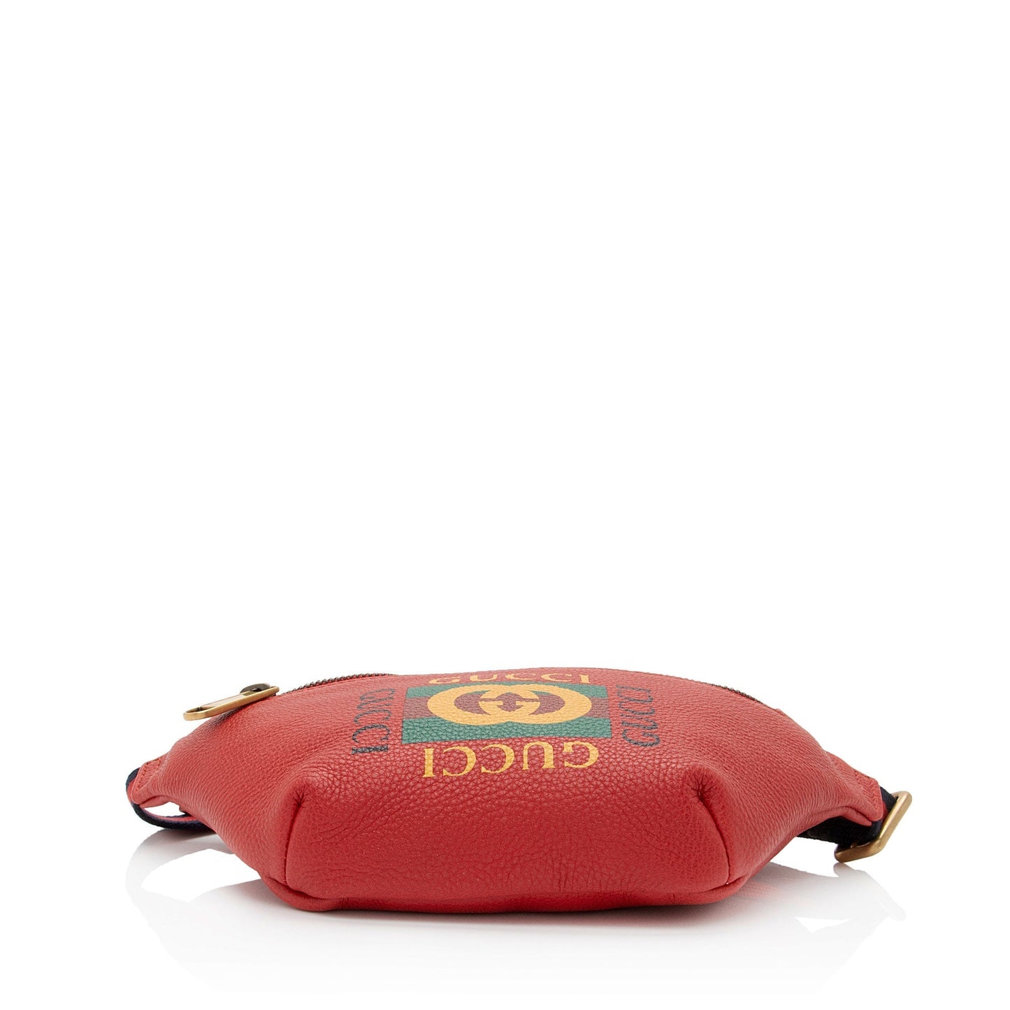 Gucci Nylon Leather Canvas Shoulder Bag