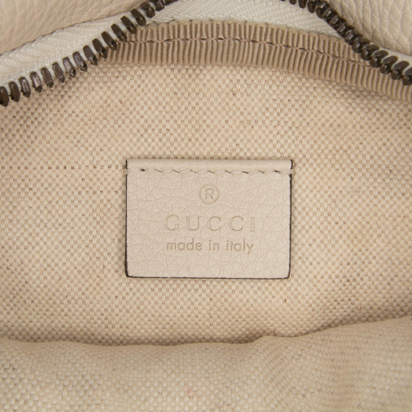 Gucci Leather Logo Belt Bag
