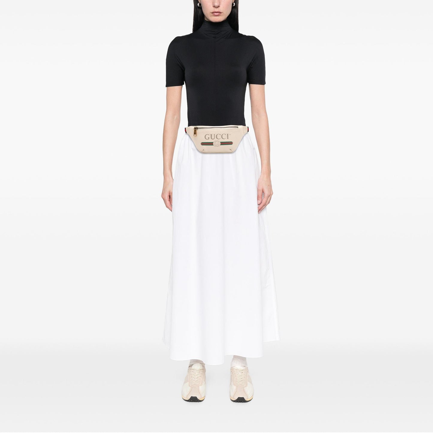Gucci Leather Logo Belt Bag